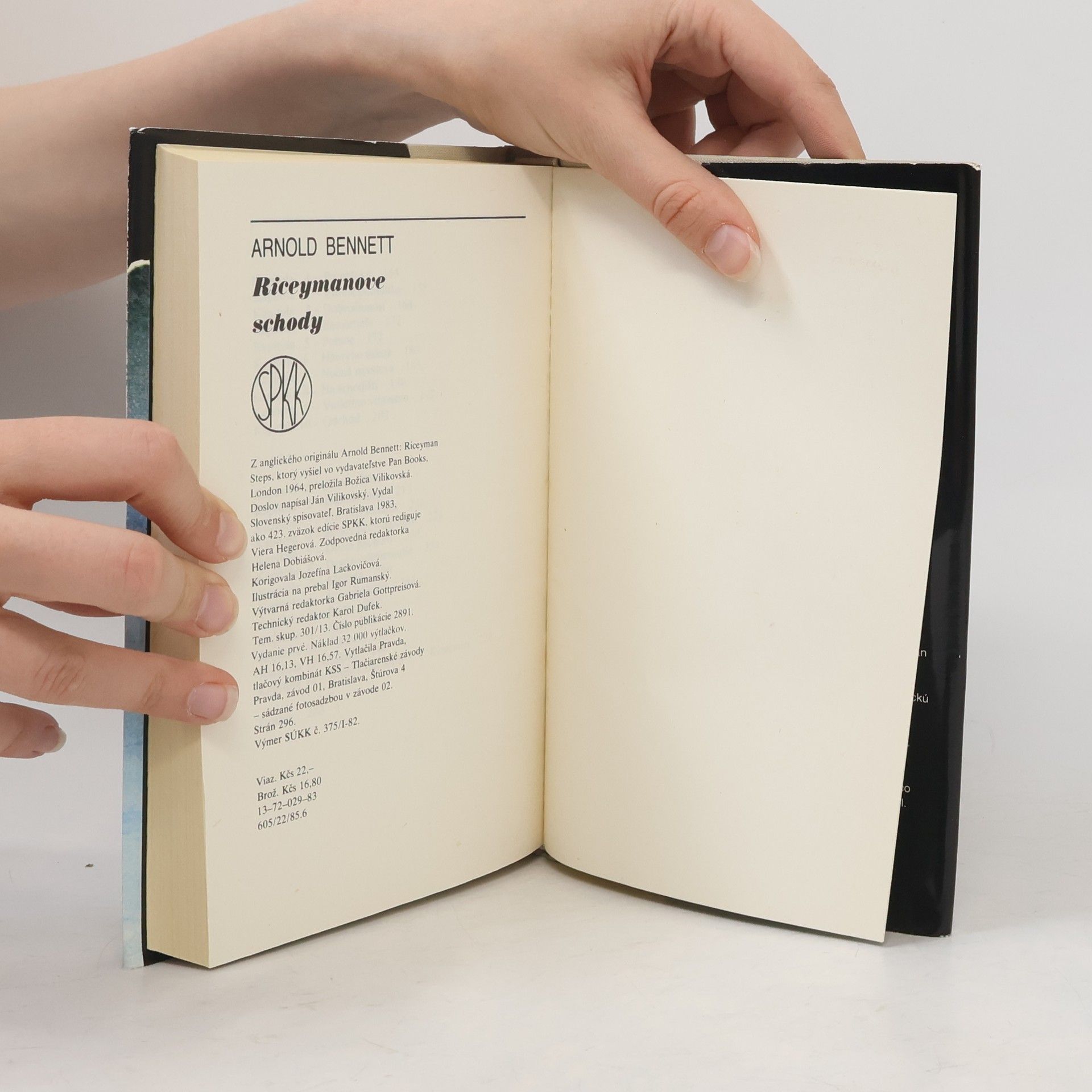 Arnold Bennett Riceymanove schody