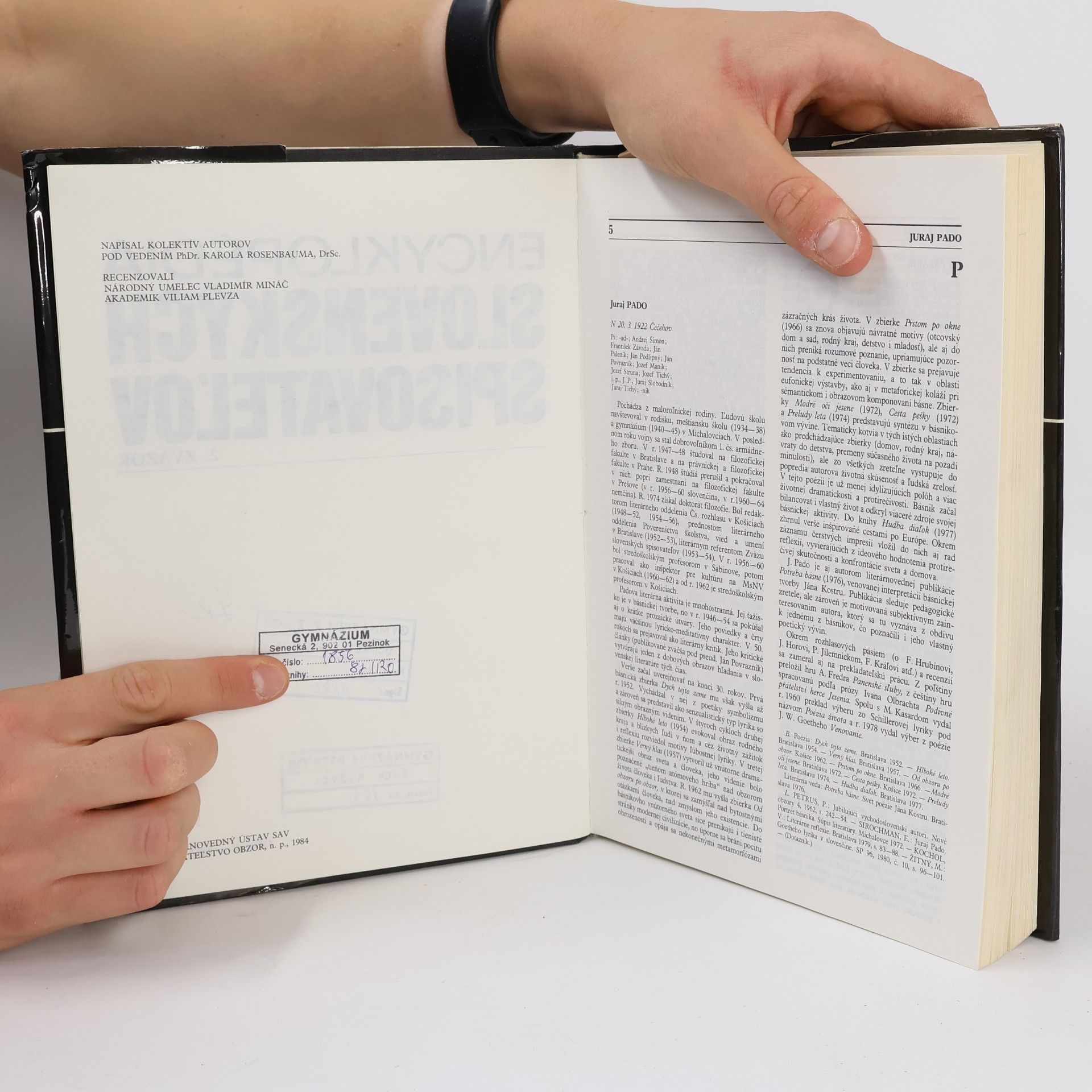 Various authors Encyklopédia slovenských spisovateľov I.