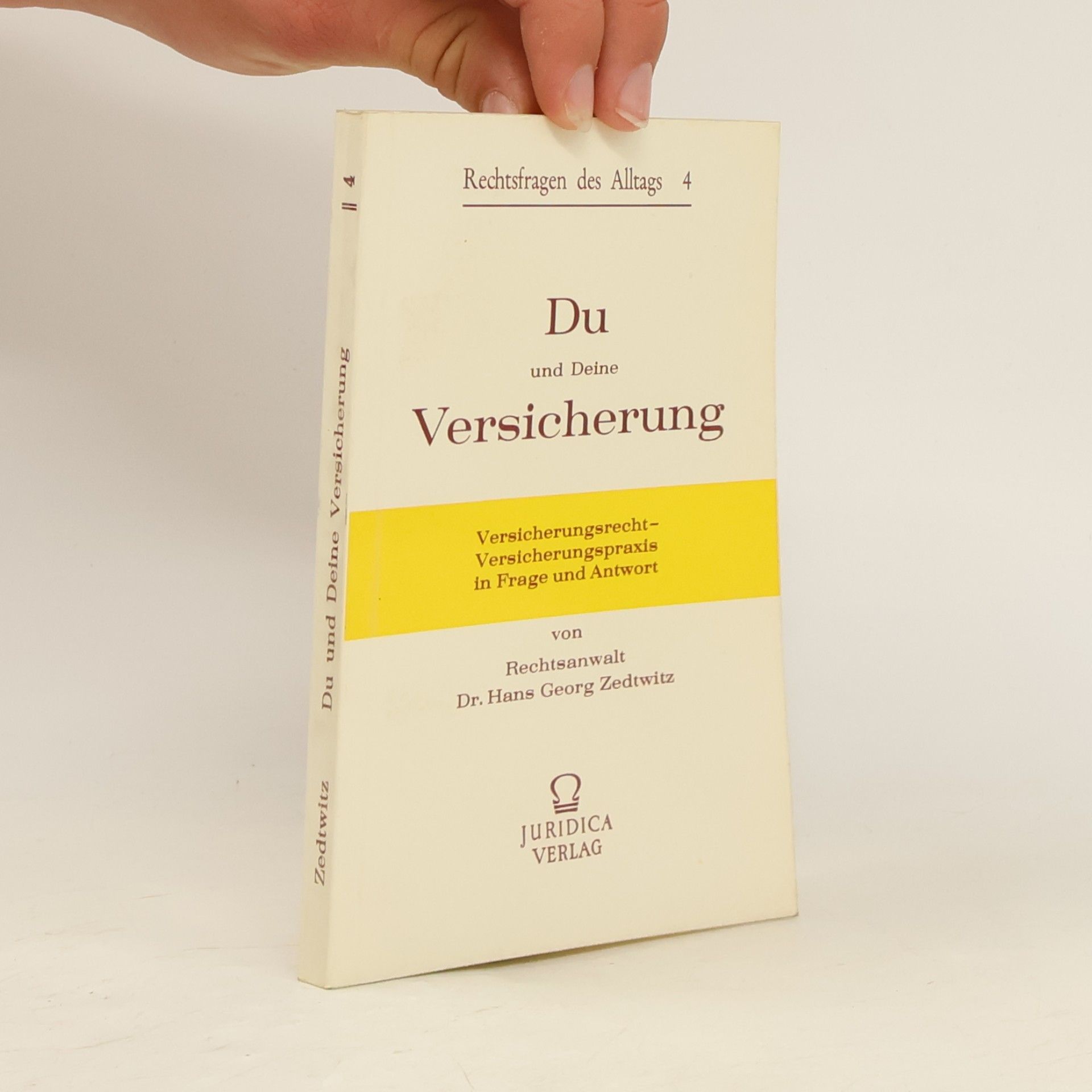 Georg Zedtwitz Du und Deine Versicherung