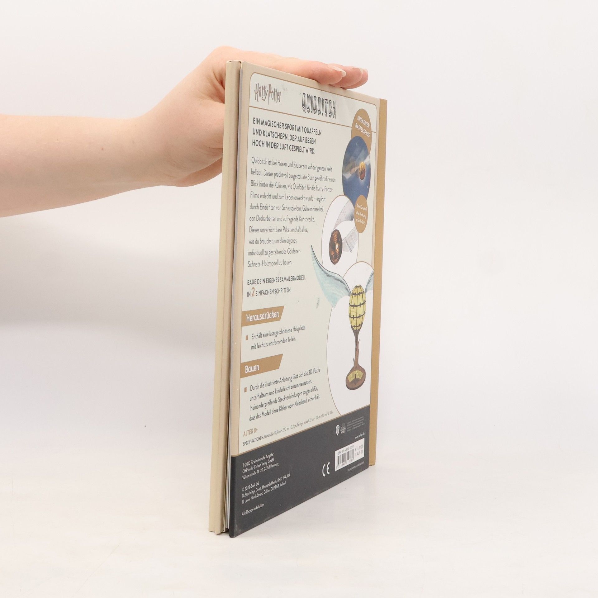 Warner Bros. Consumer Products Warner Bros. Consumer Products GmbH Harry Potter - Quidditch - Das offizielle Buch mit 3D-Puzzle Fan-Art