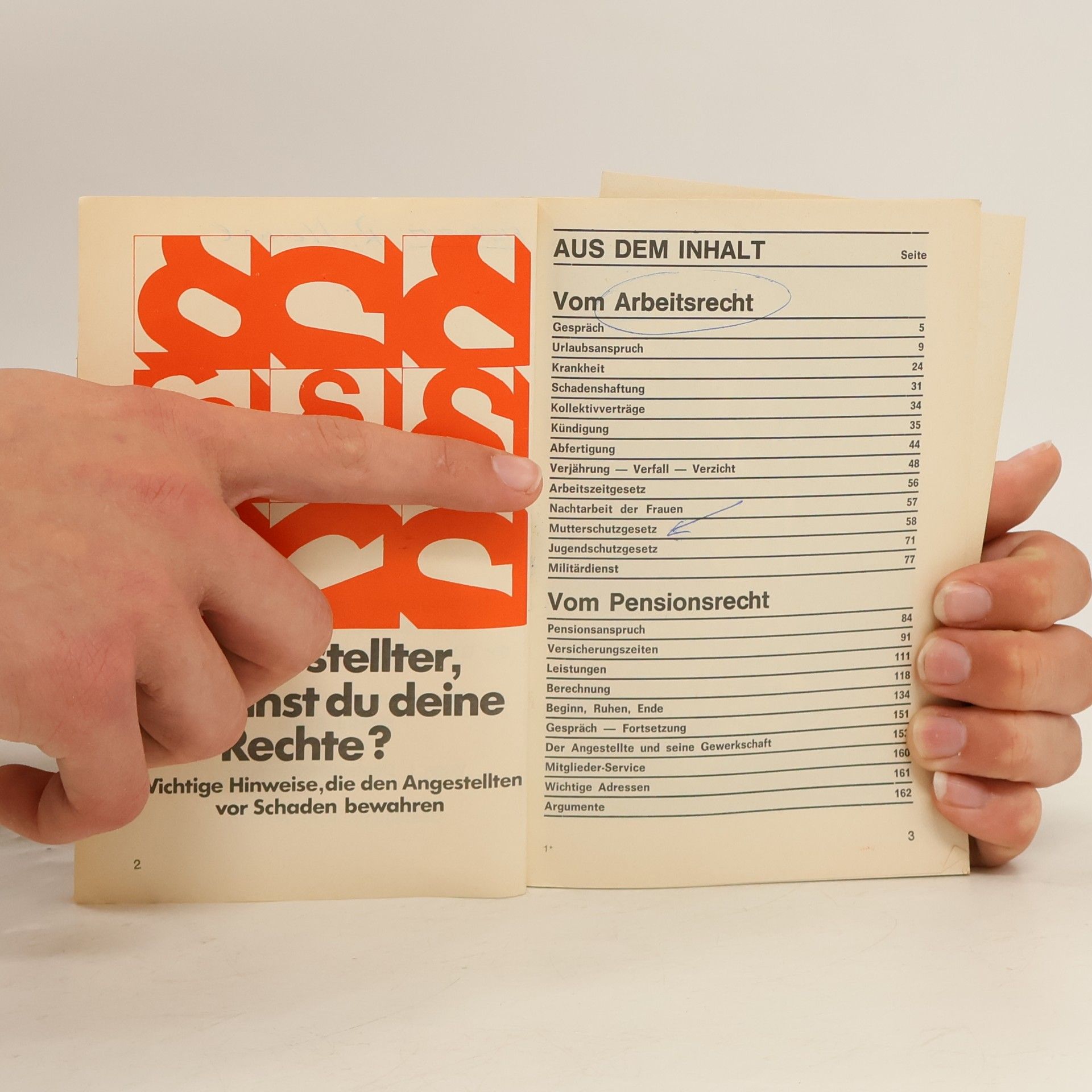 Autorenkollektiv Angestellter, kennst du deine Rechte?