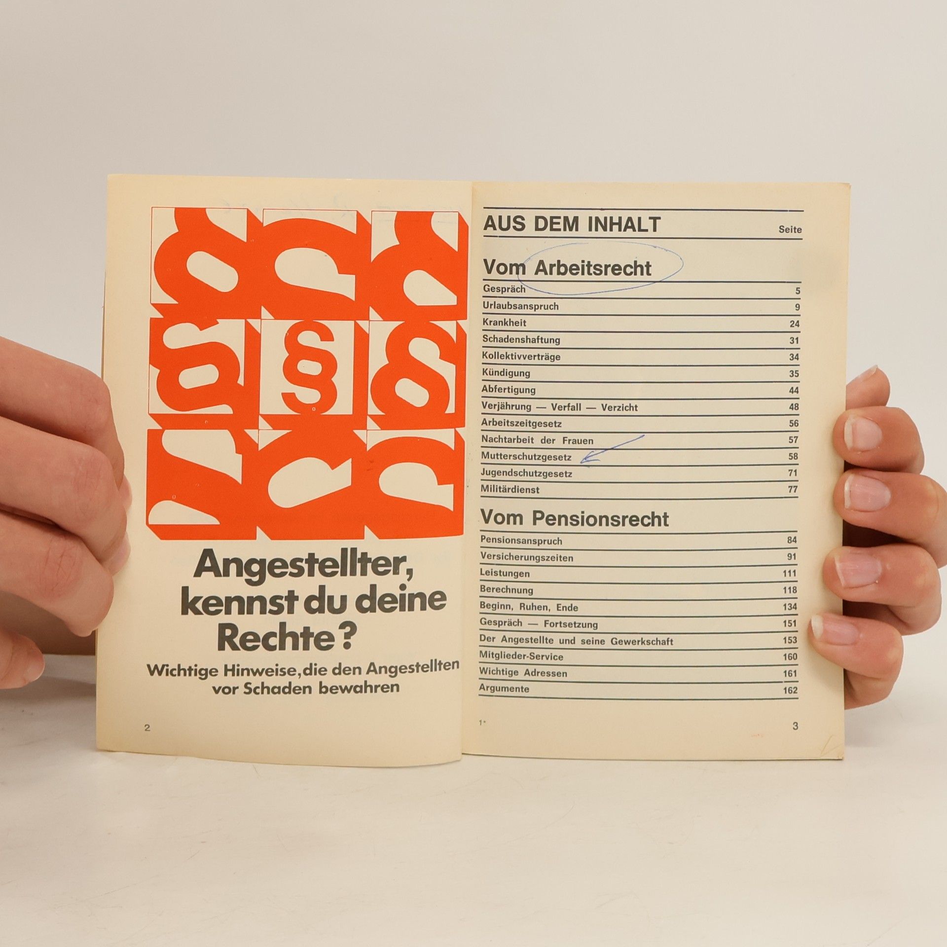 Autorenkollektiv Angestellter, kennst du deine Rechte?