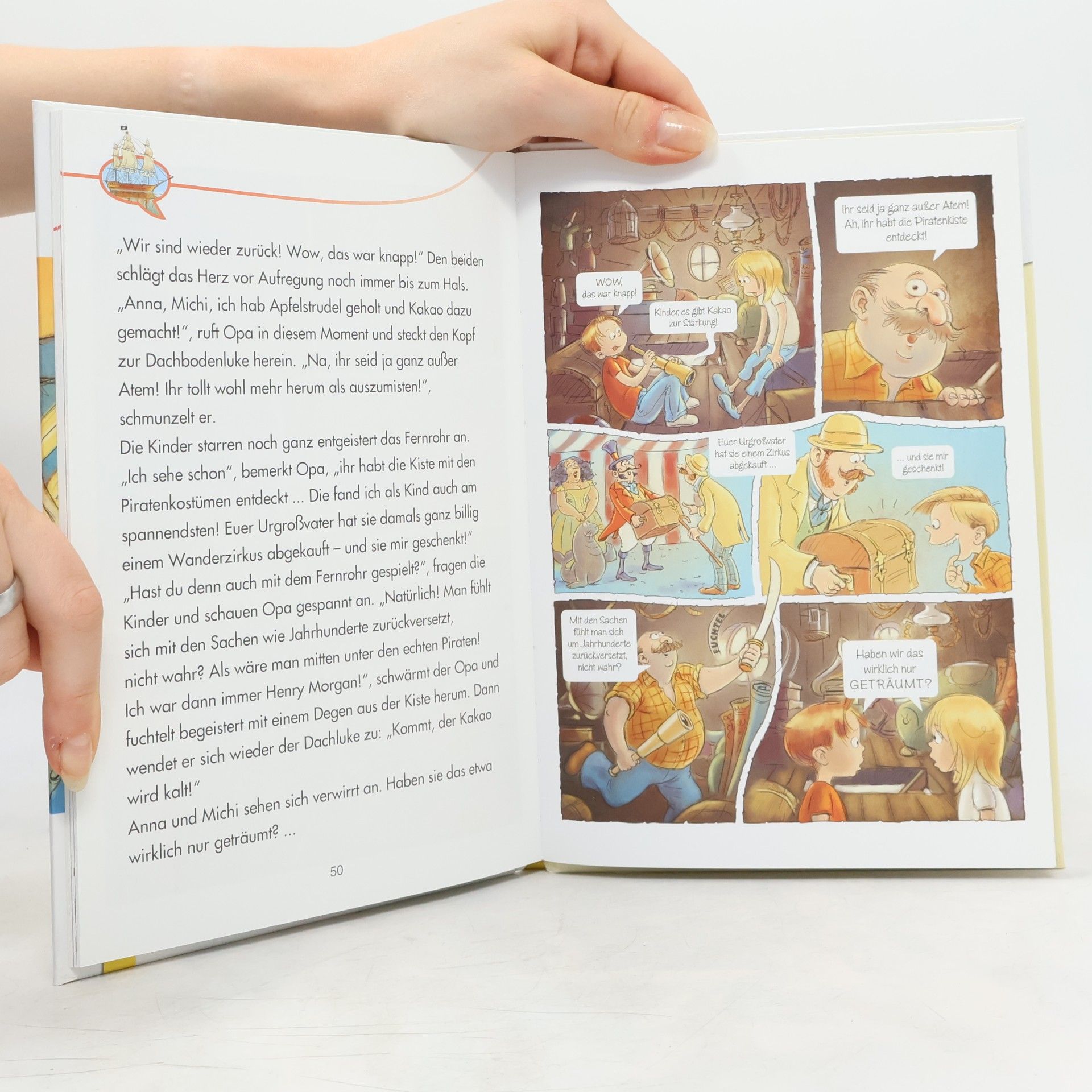 Tatjana Weiler Ein Sach-Comic-Lese-Buch über Piraten