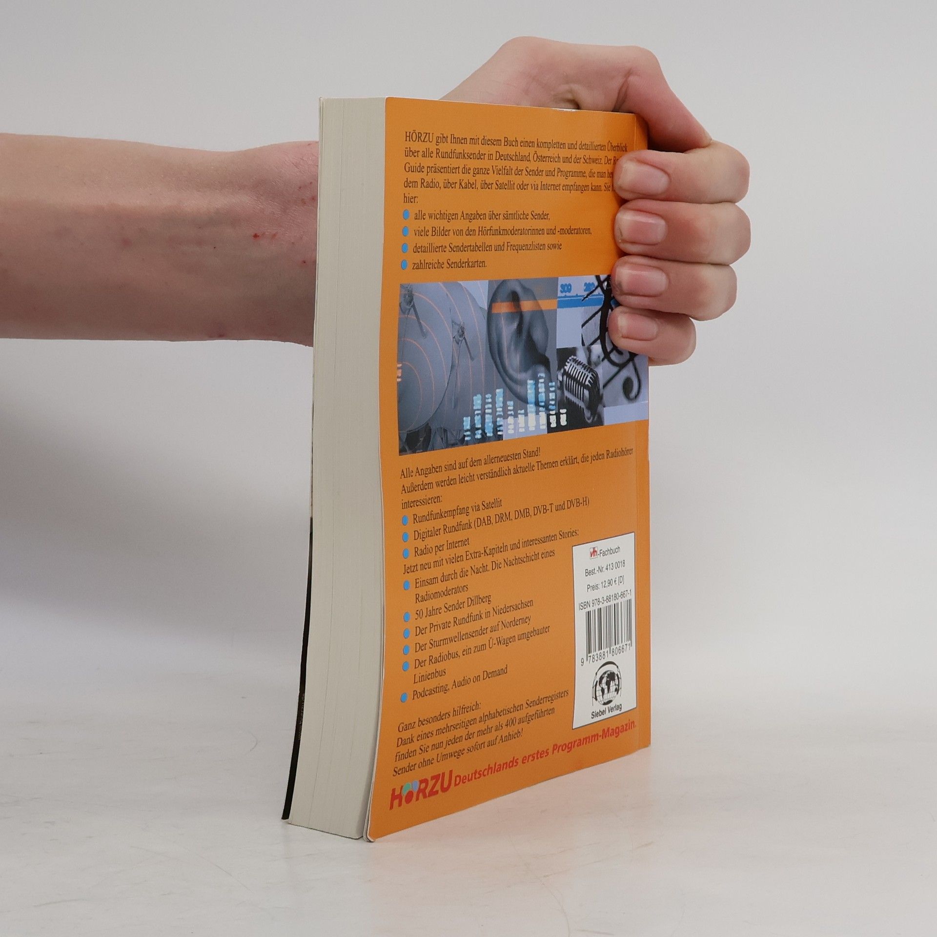Gerd Klawitter HÖRZU Radio Guide 2008/09: Alles über Rundfunksender und Radiohören in Deutschland