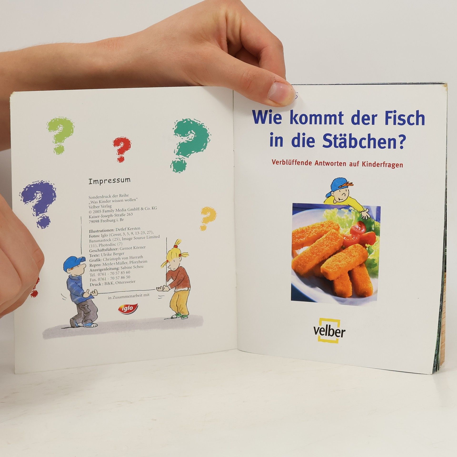 Ulrike Berger Was Kinder wissen wollen. Wie kommt der Fisch in die Stäbchen?