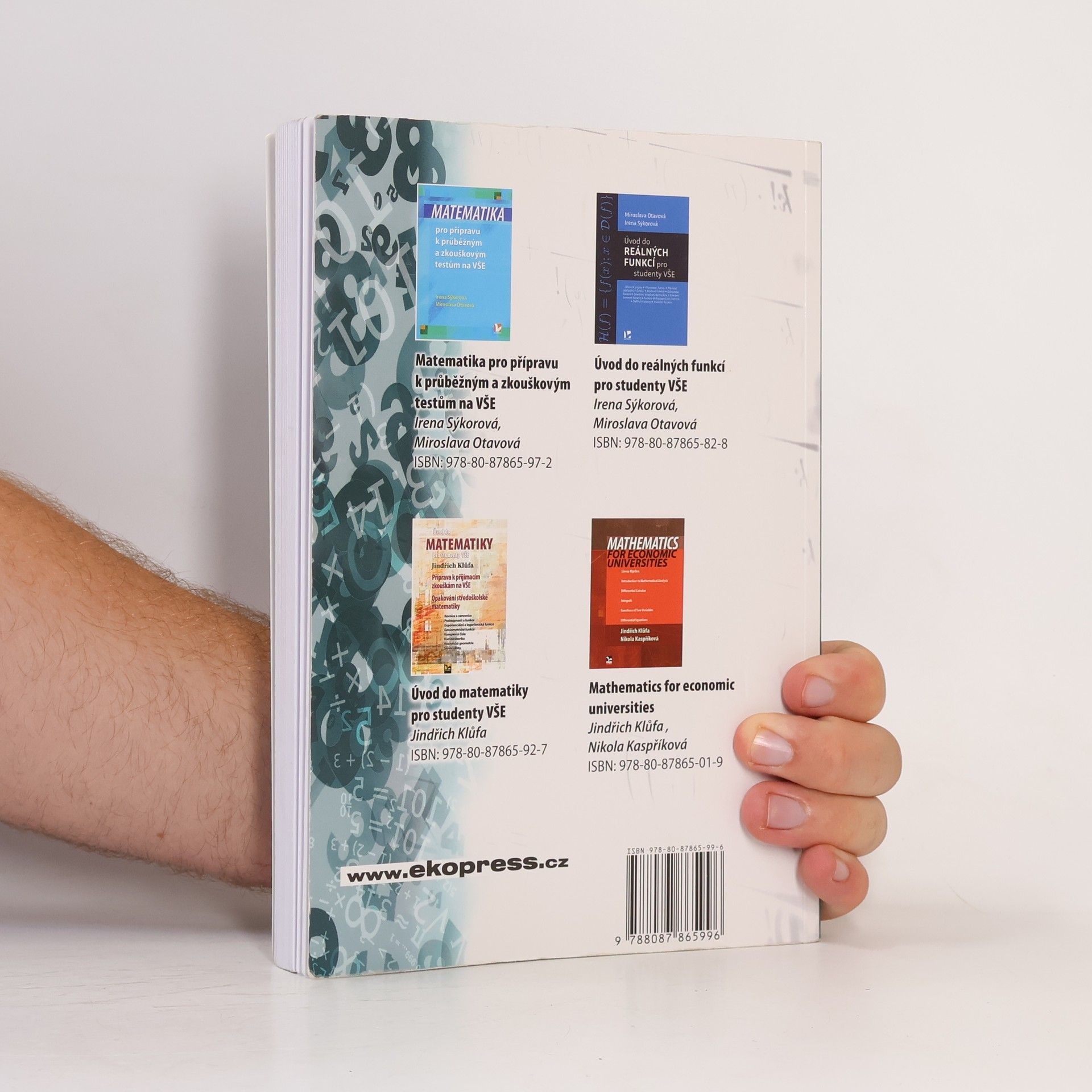 Jindřich Klůfa Matematika pro všechny programy Vysoké školy ekonomické