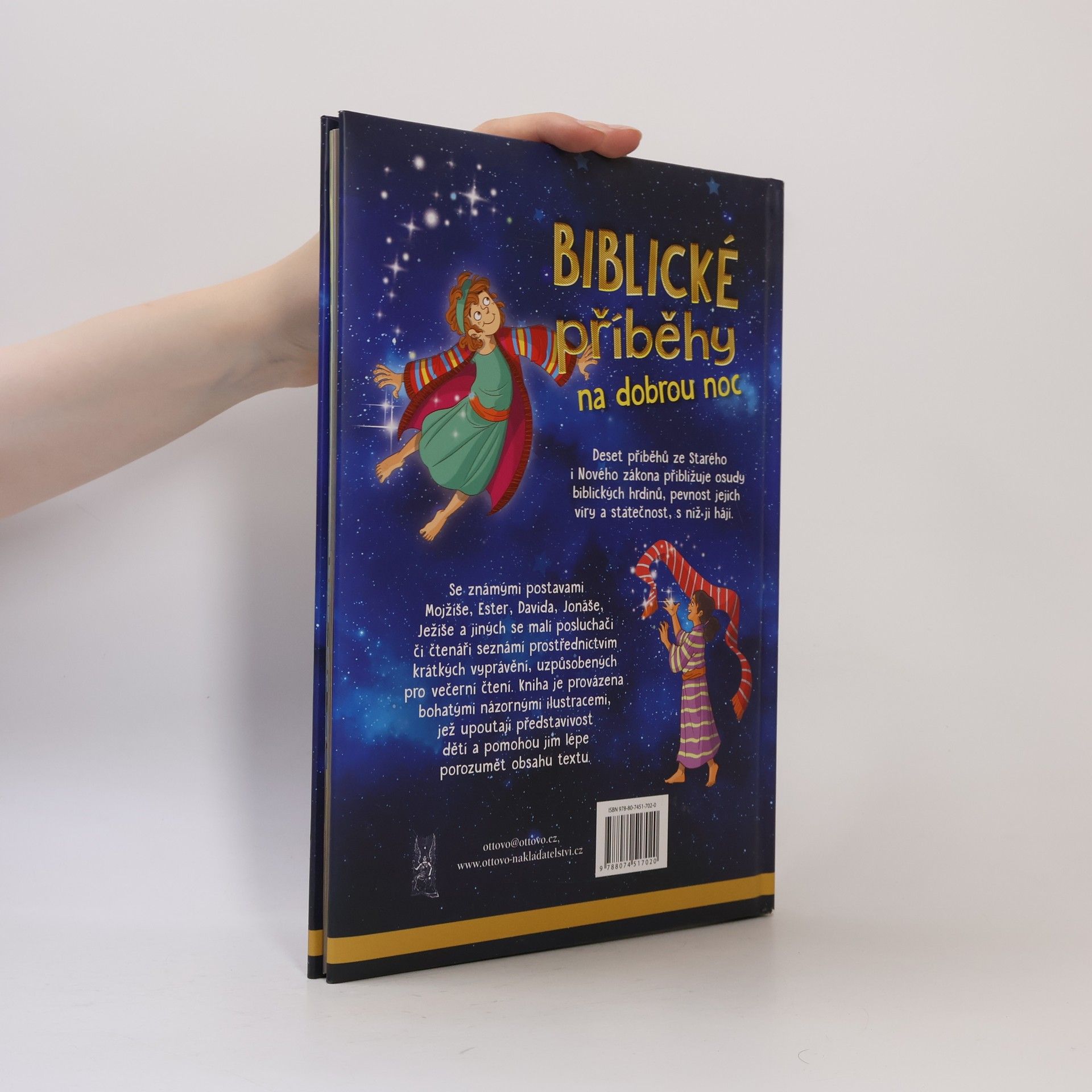 Andrea Cániková Biblické příběhy na dobrou noc