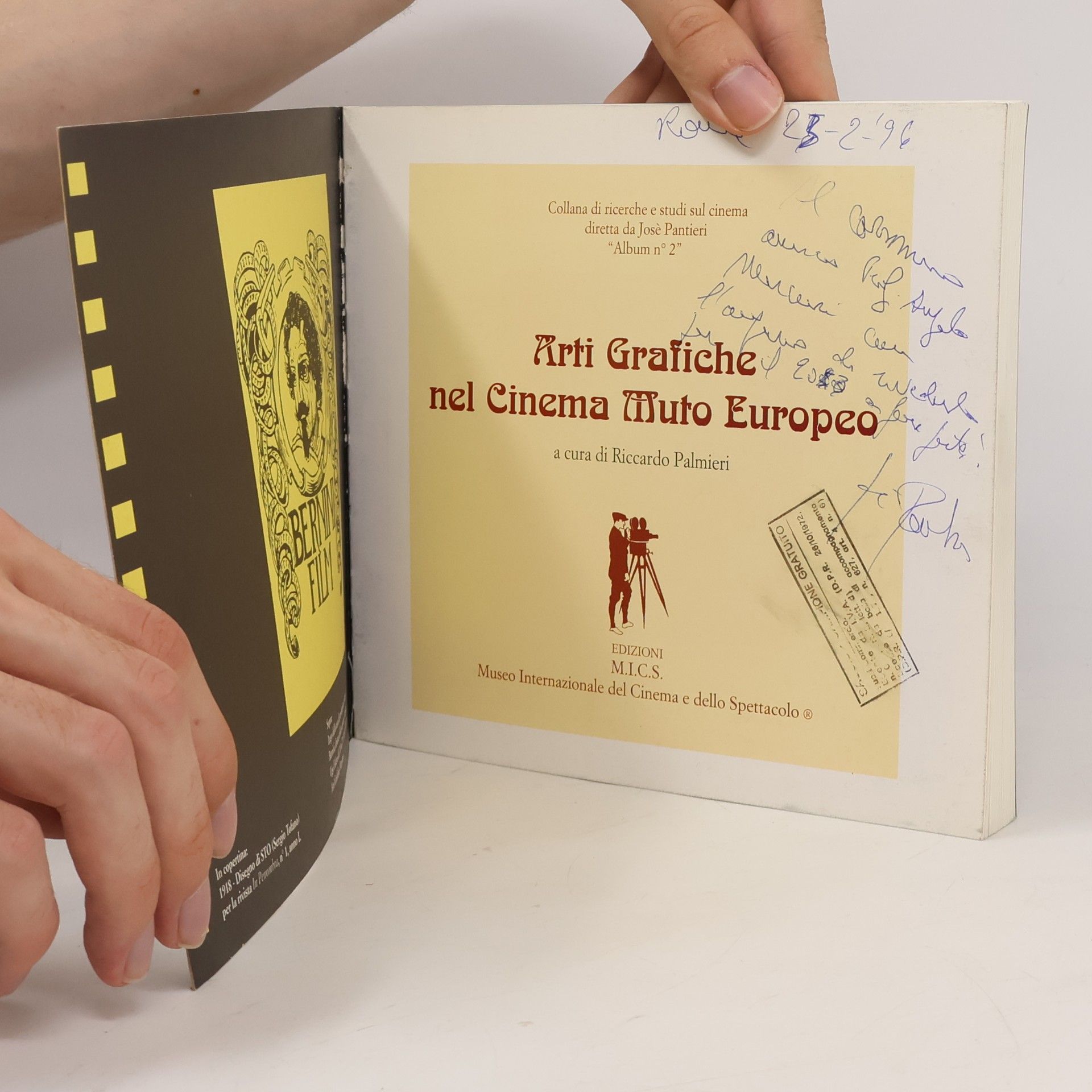 Riccardo Palmieri Arti grafiche nel cinema muto europeo