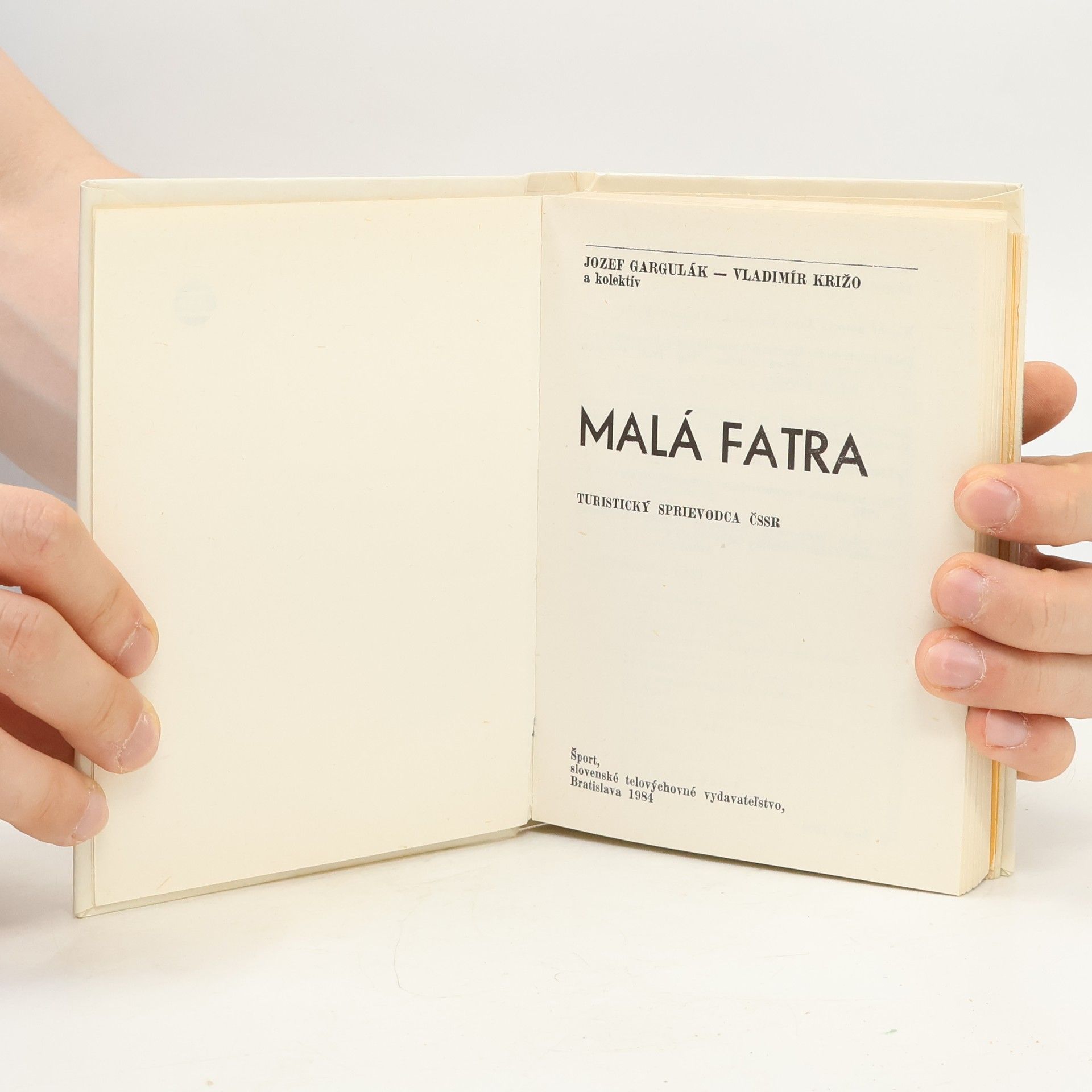 Autorenkollektiv Malá Fatra. Turistický sprievodca ČSSR