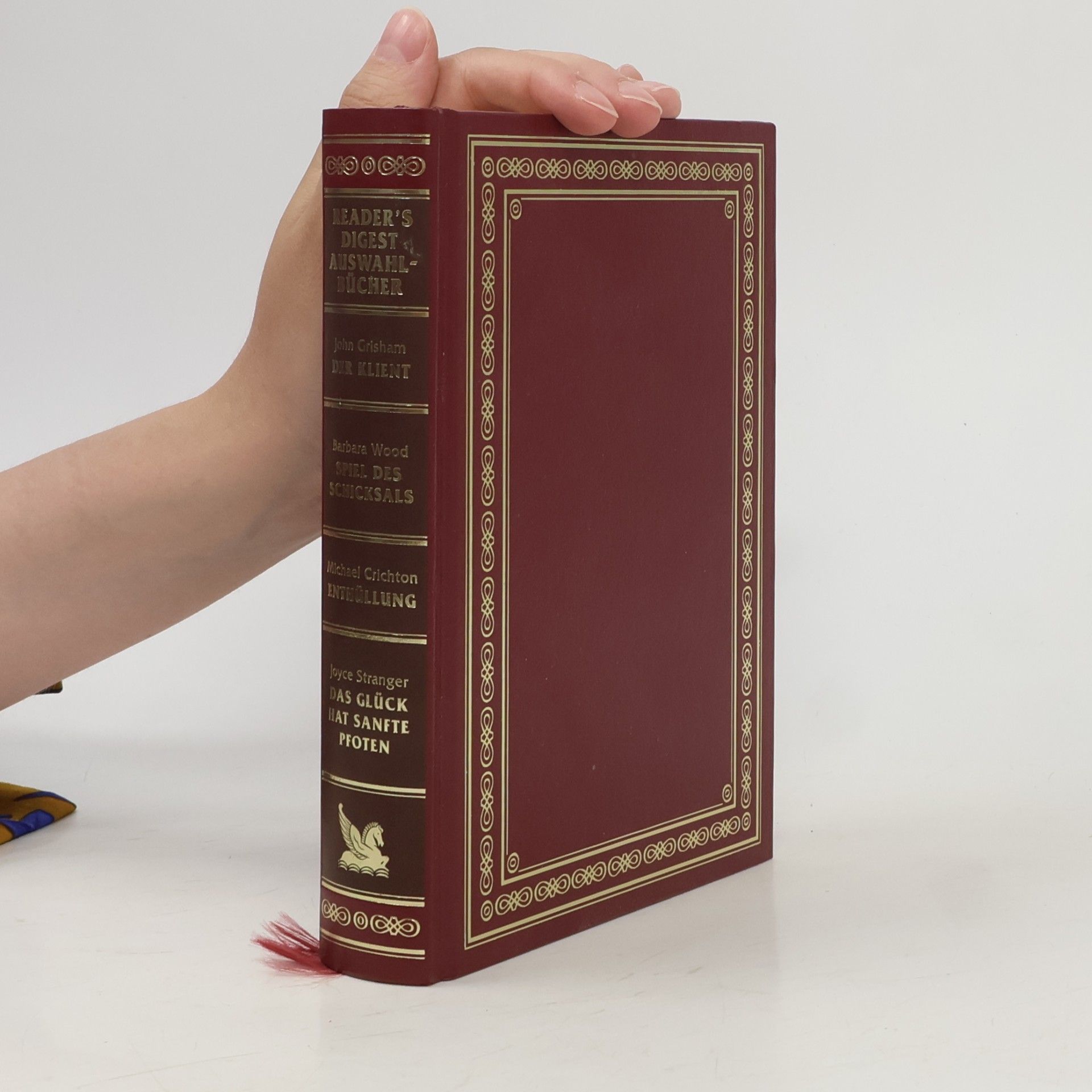John Grisham Reader's Digest Auswahlbücher. Der Klient. Spiel des Schicksals. Enthüllung. Das Glück hat Sanfte Pfoten