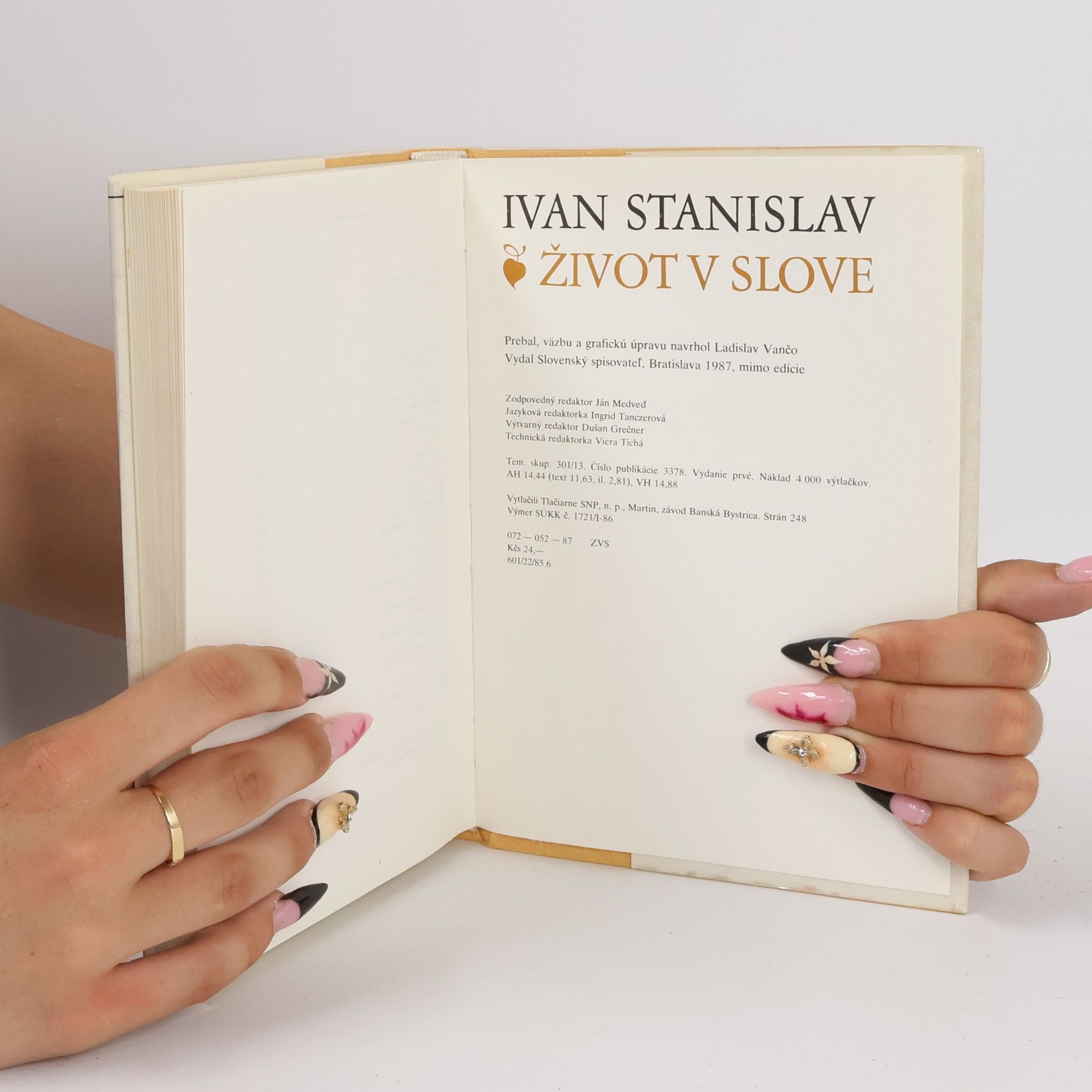 Ivan Stanislav Život v slove