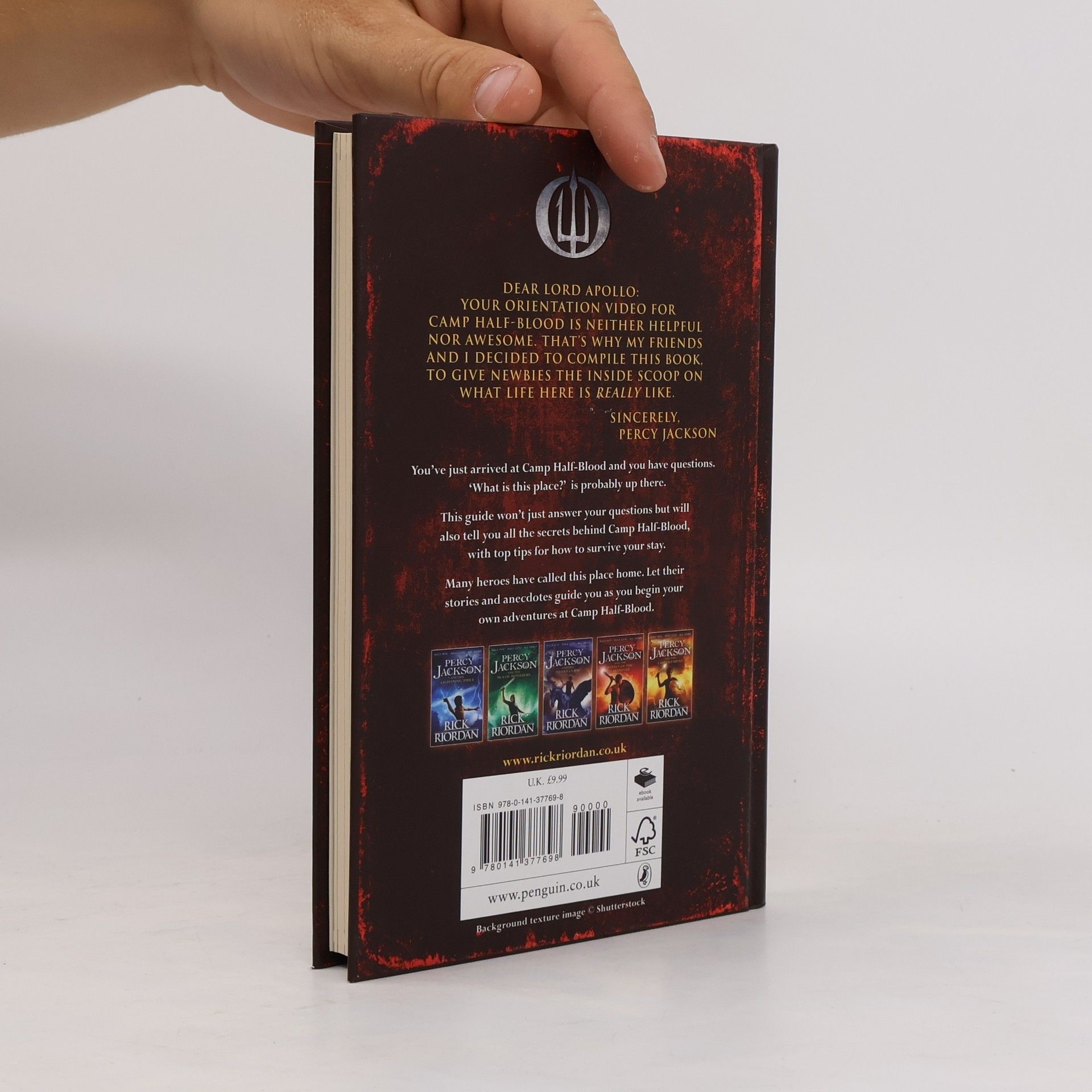 Rick Riordan Camp Half-Blood Confidential