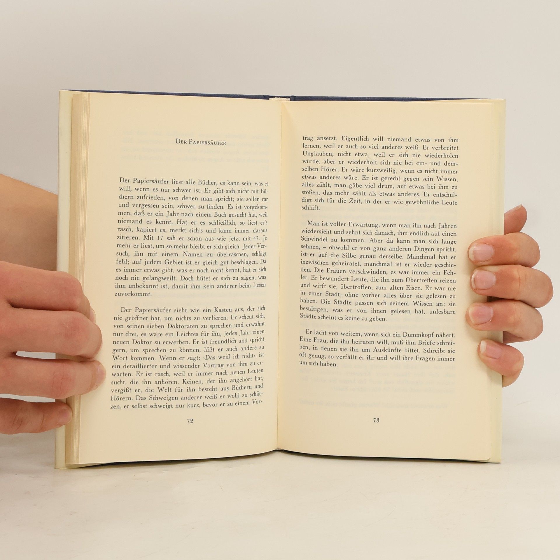 Elias Canetti Die Ohrenzeuge. 50 Charaktere