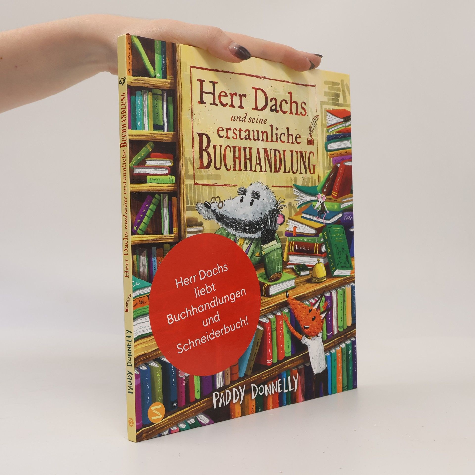 Paddy Donnelly Herr Dachs und seine erstaunliche Buchhandlung