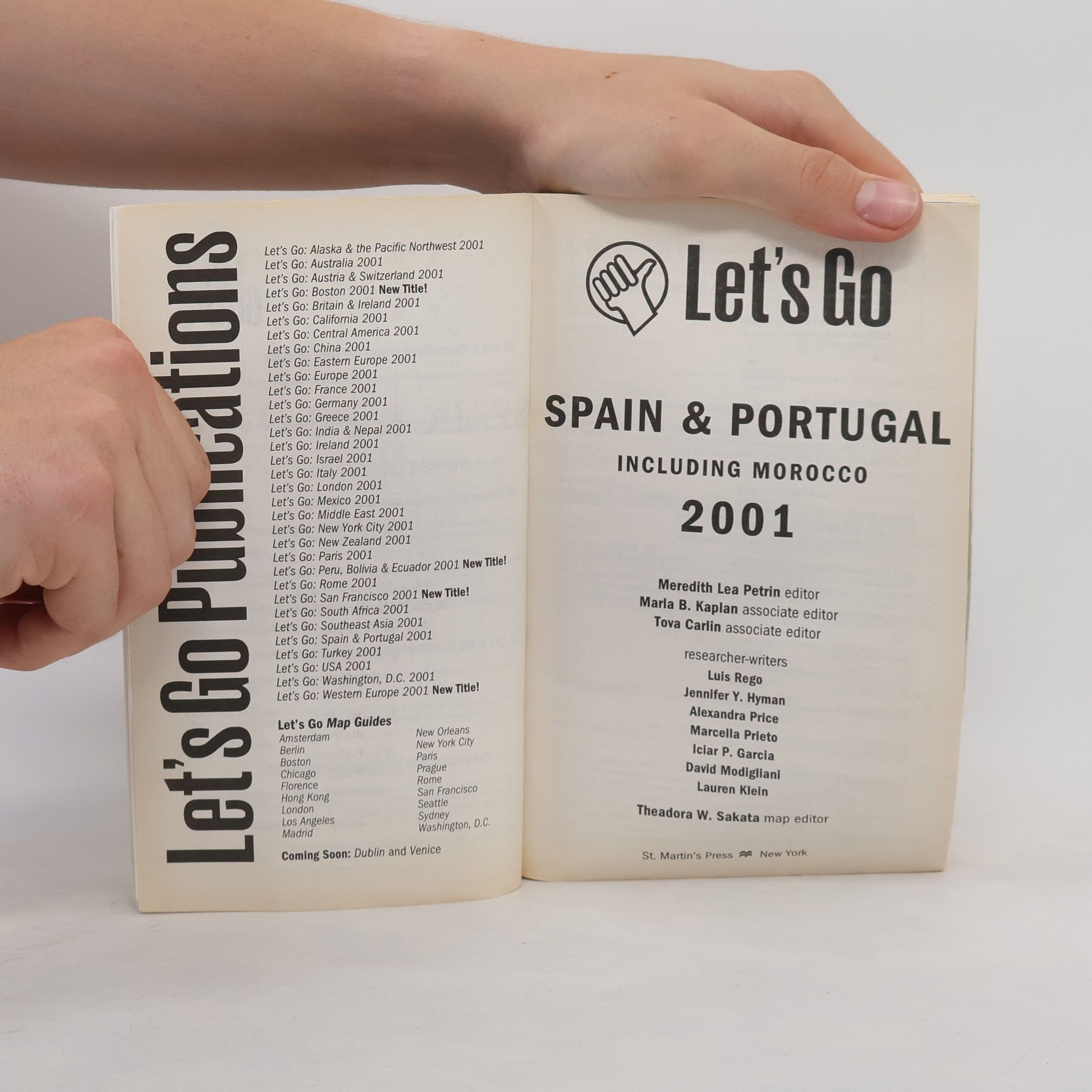 Tova Carlin Let's Go Spain & Portugal