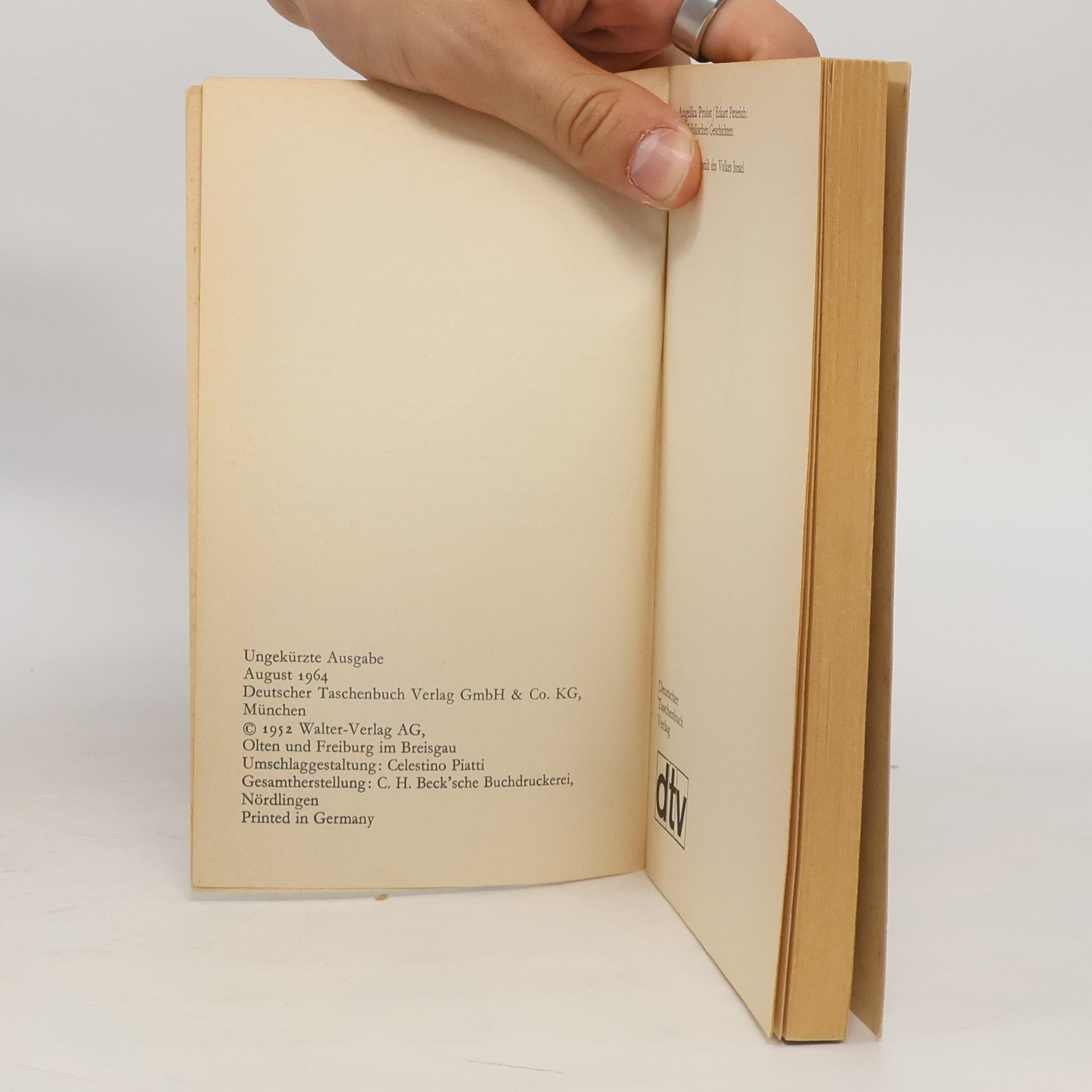 Eckart Peterich Die biblischen Geschichten