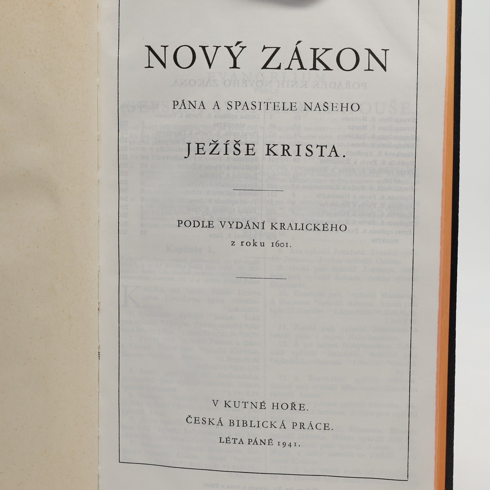 Collectif d'auteurs Nový zákon