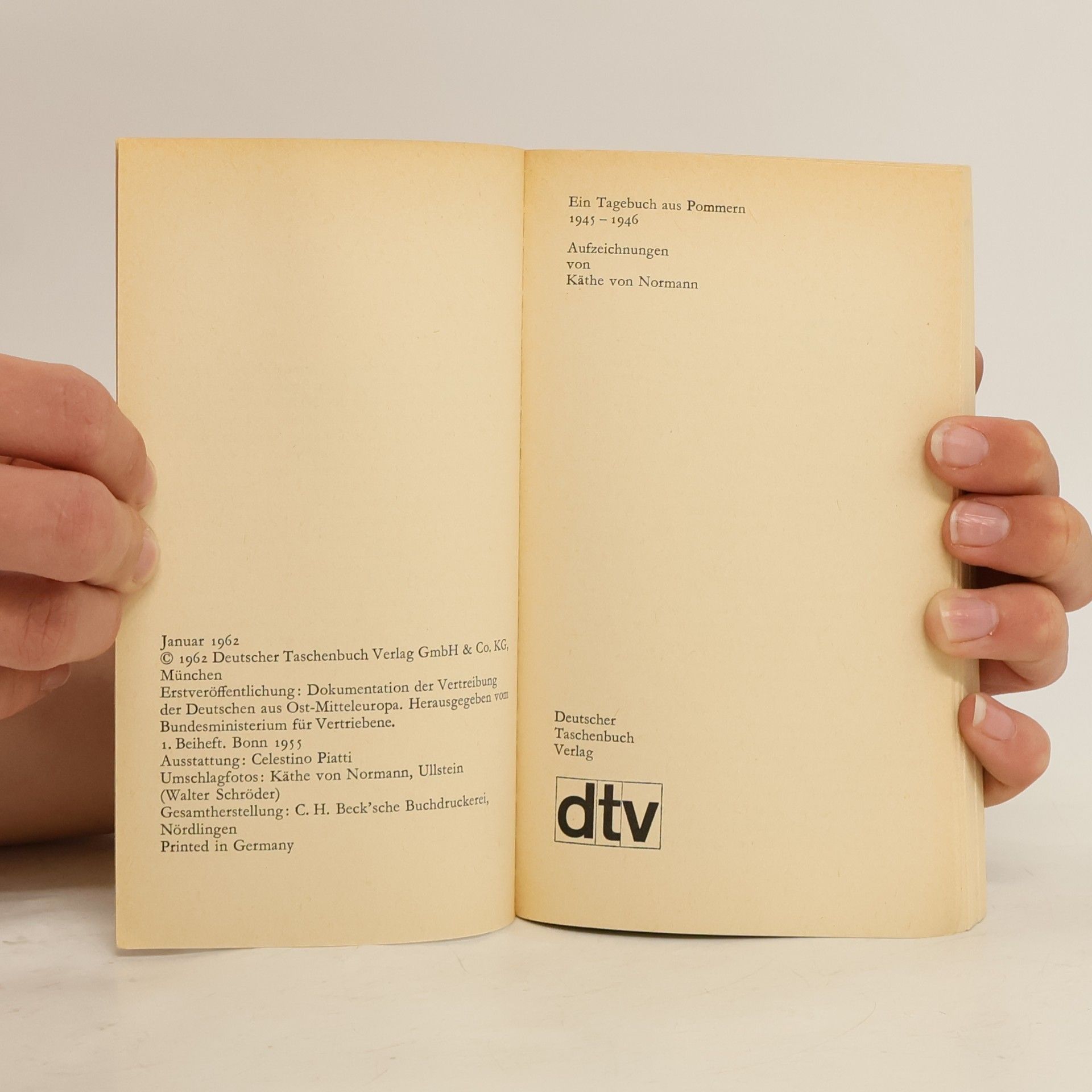 Käthe von Normann Tagebuch aus Pommern 1945/46
