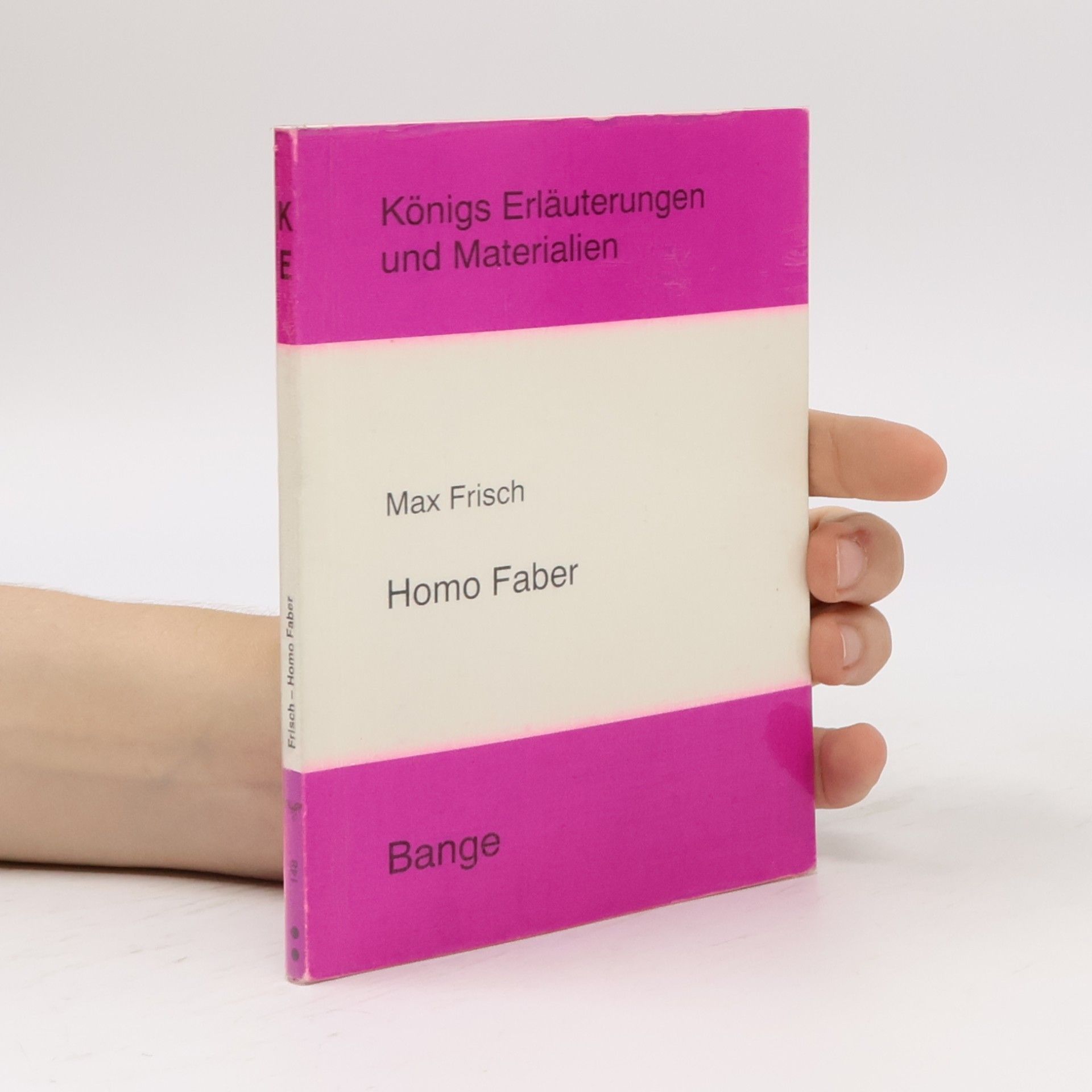 Reinhard Kästler Erläuterungen zu Max Frisch, Homo faber