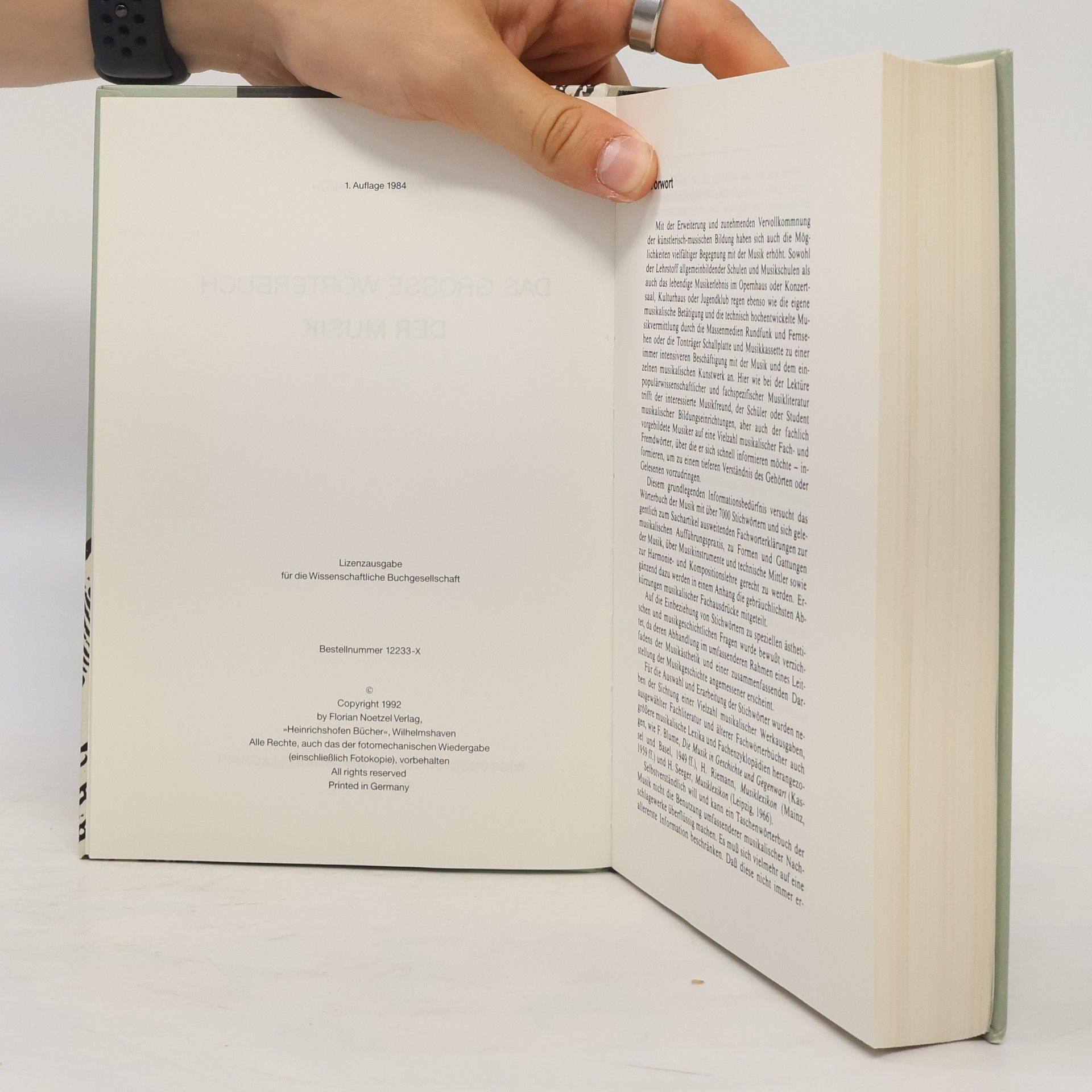 Ferdinand Hirsch Das große Wörterbuch der Musik