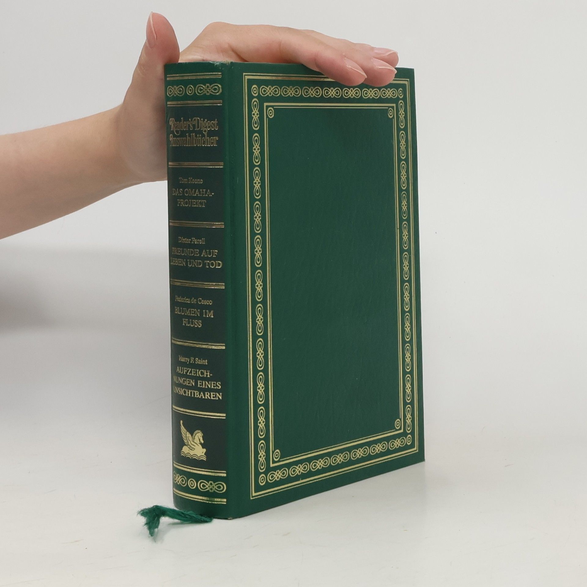 Tom Keene Reader's Digest Auswahlbücher. Das Omaha-Projekt, Freunde auf Leben und Tod, Blumen im Fluss, Aufzeichnungen eines Unsichtbaren