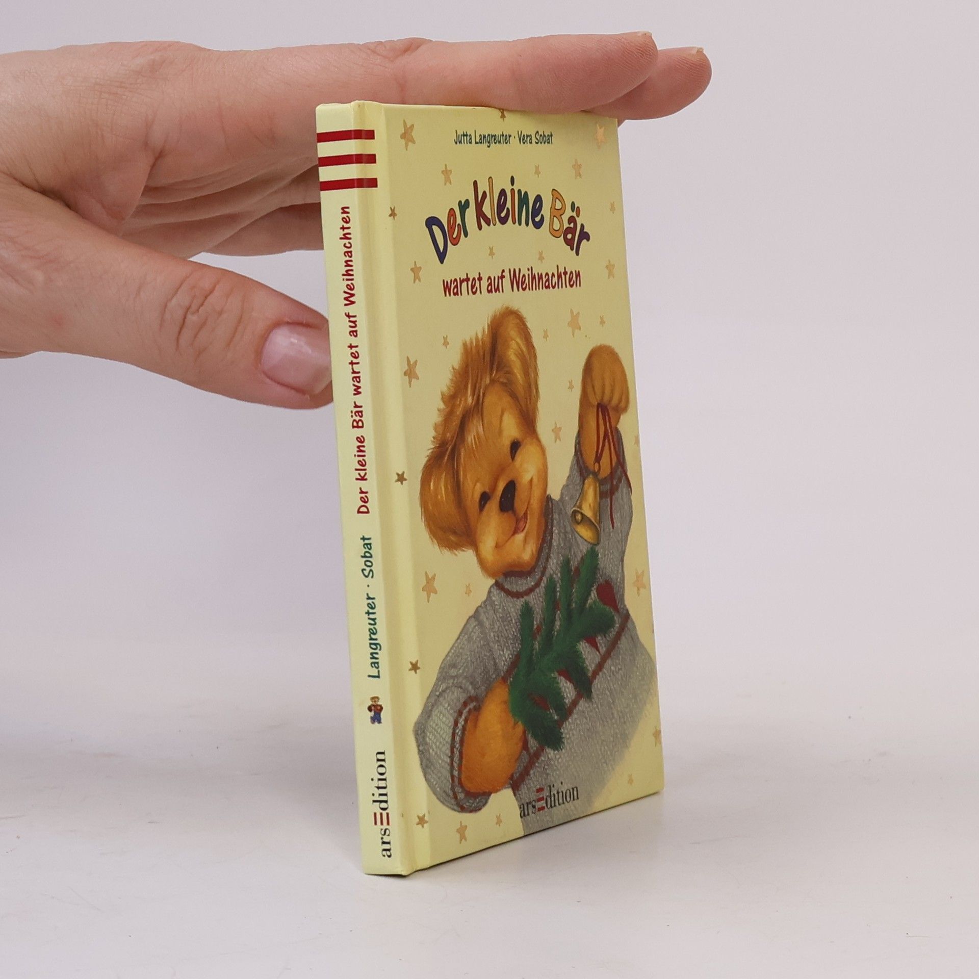 Vera Sobat Der kleine Bär wartet auf Weihnachten - Mini-Ausgabe