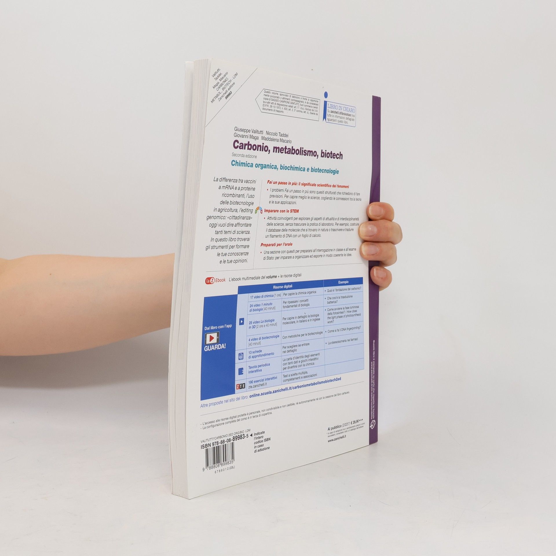 Autorenkollektiv Carbonio, metabolismo, biotech