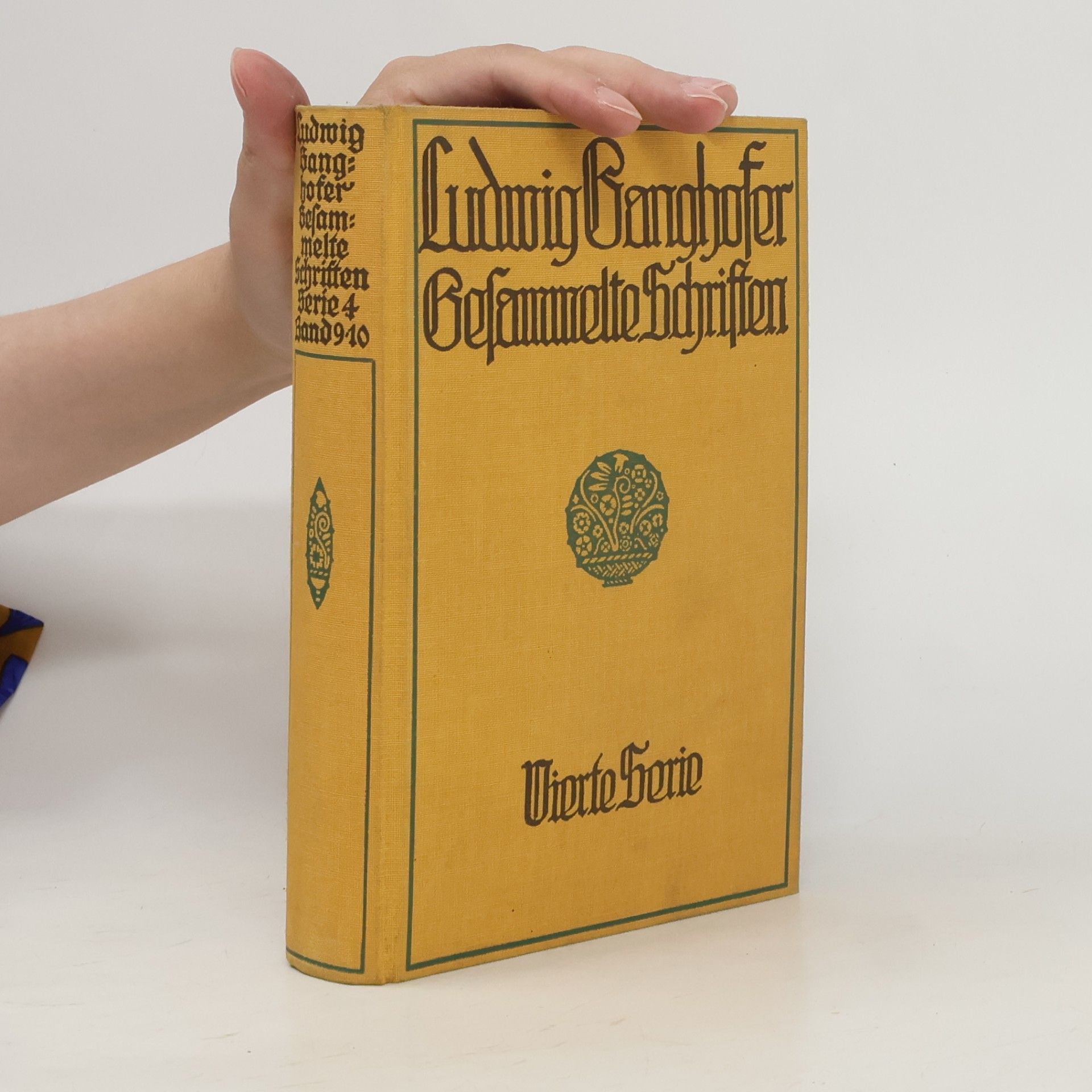 Ludwig Ganghofer Gesammelte Schriften
