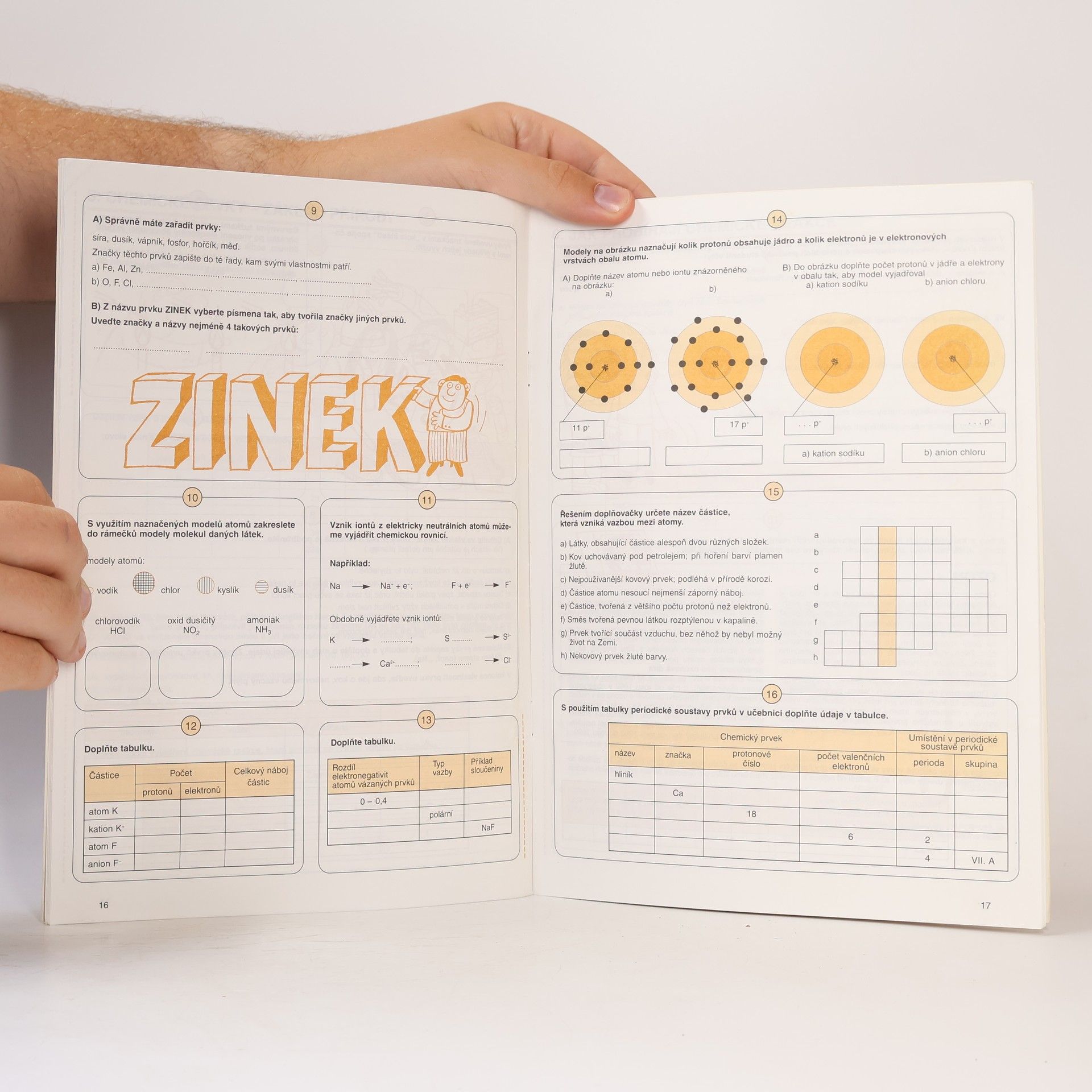 Autorenkollektiv Základy chemie 1 - pracovní sešit