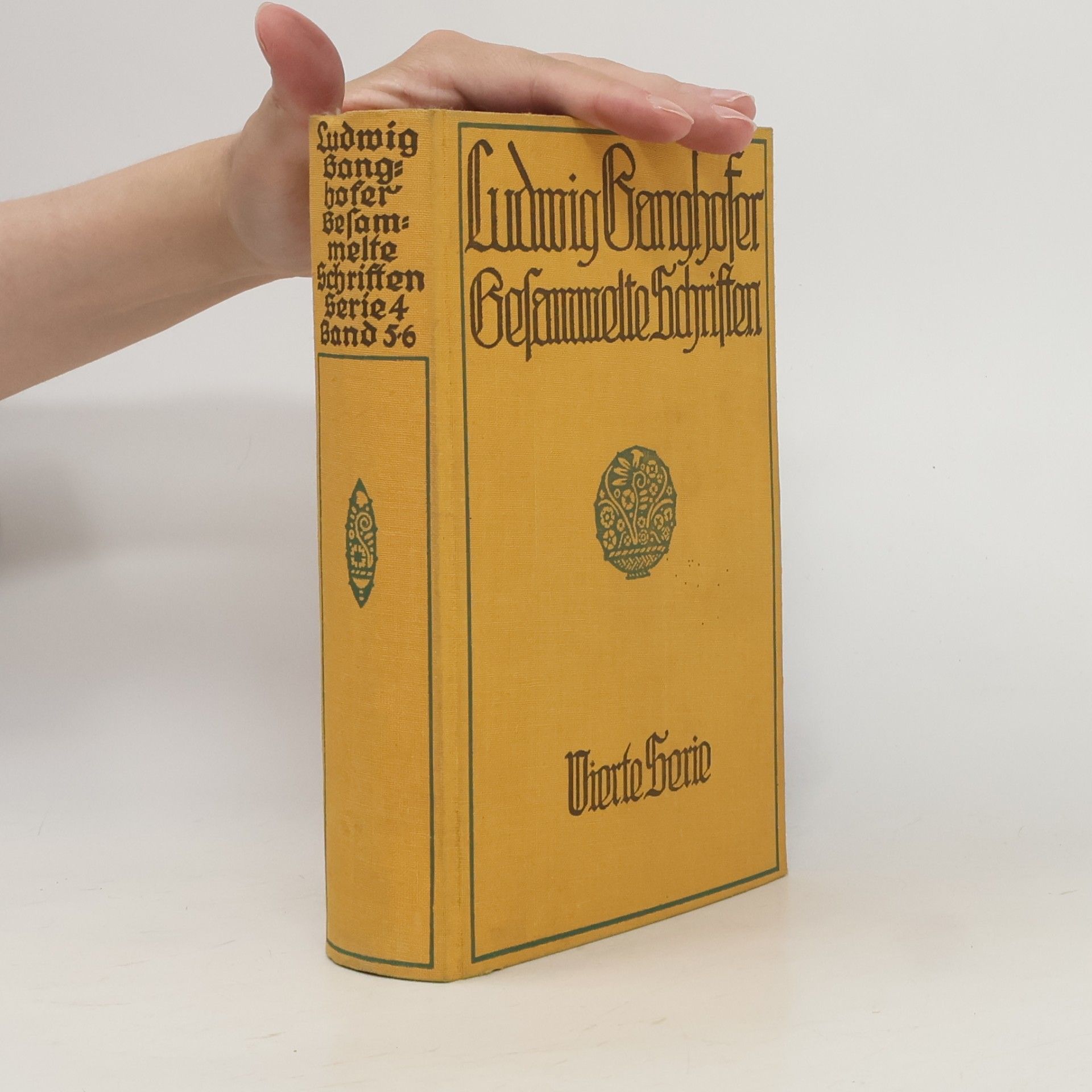 Ludwig Ganghofers Gesammelte Schriften