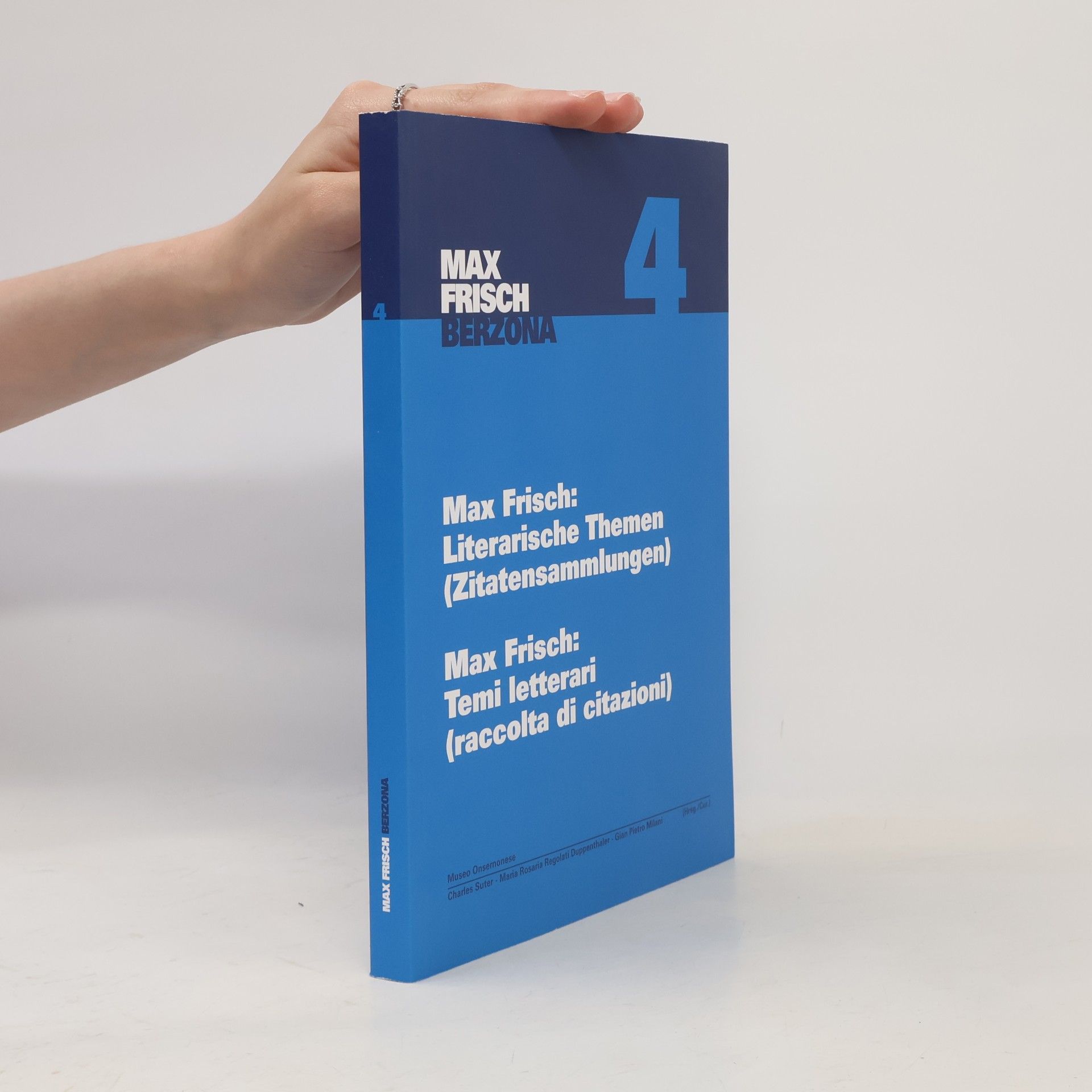Gian Pietro Milani Literarische Themen / Temi letterari 4