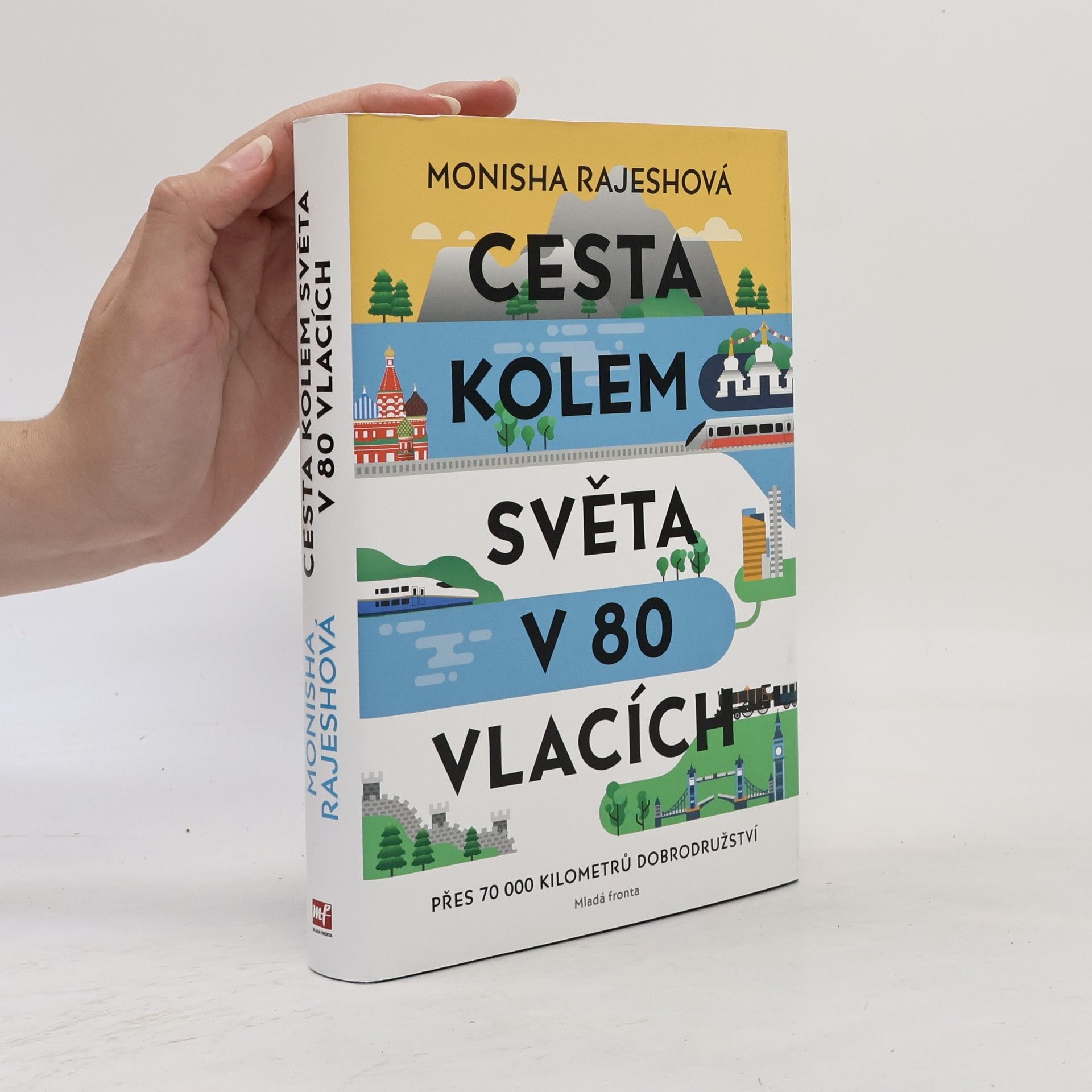 Monisha Rajesh Cesta kolem světa v 80 vlacích. Přes 70 000 kilometrů dobrodružství