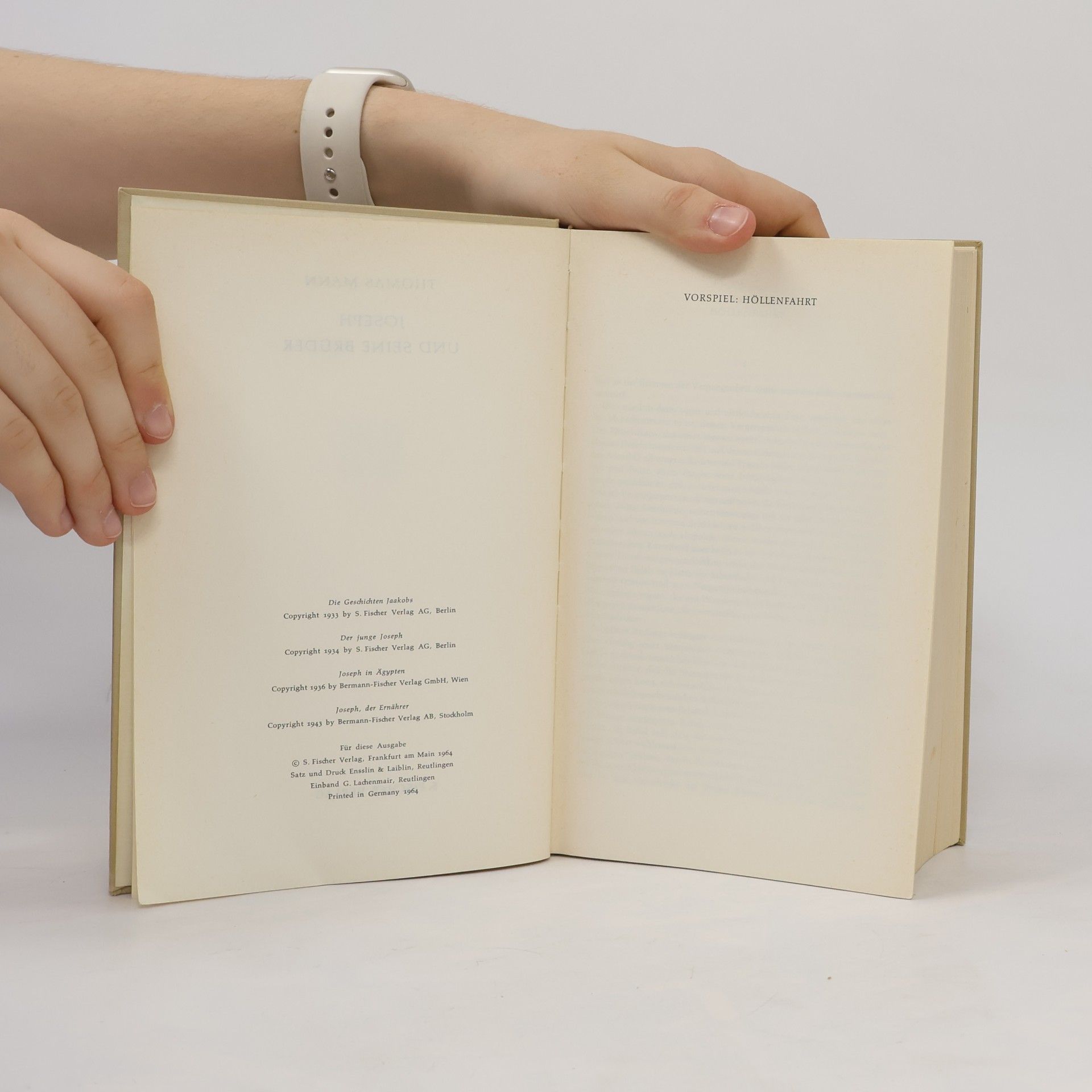 Thomas Mann Joseph und seine Brüder