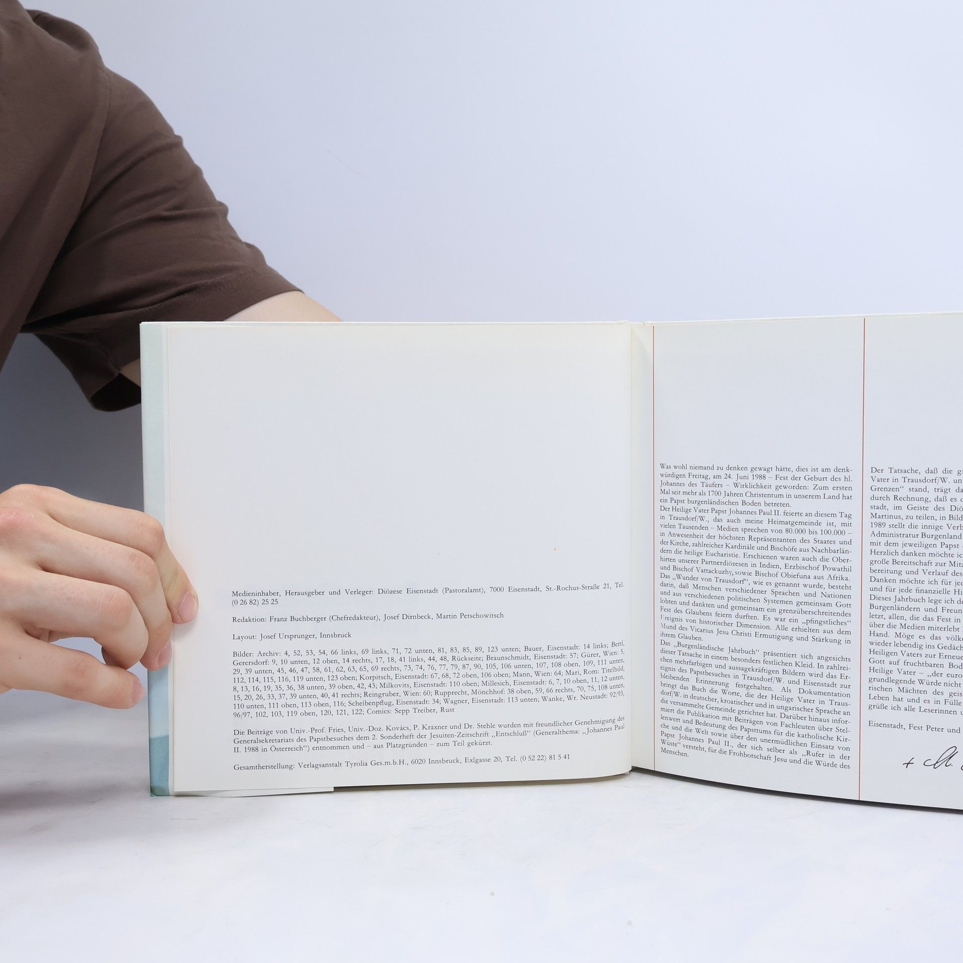 Autorenkollektiv Burgenländisches Jahrbuch 1989