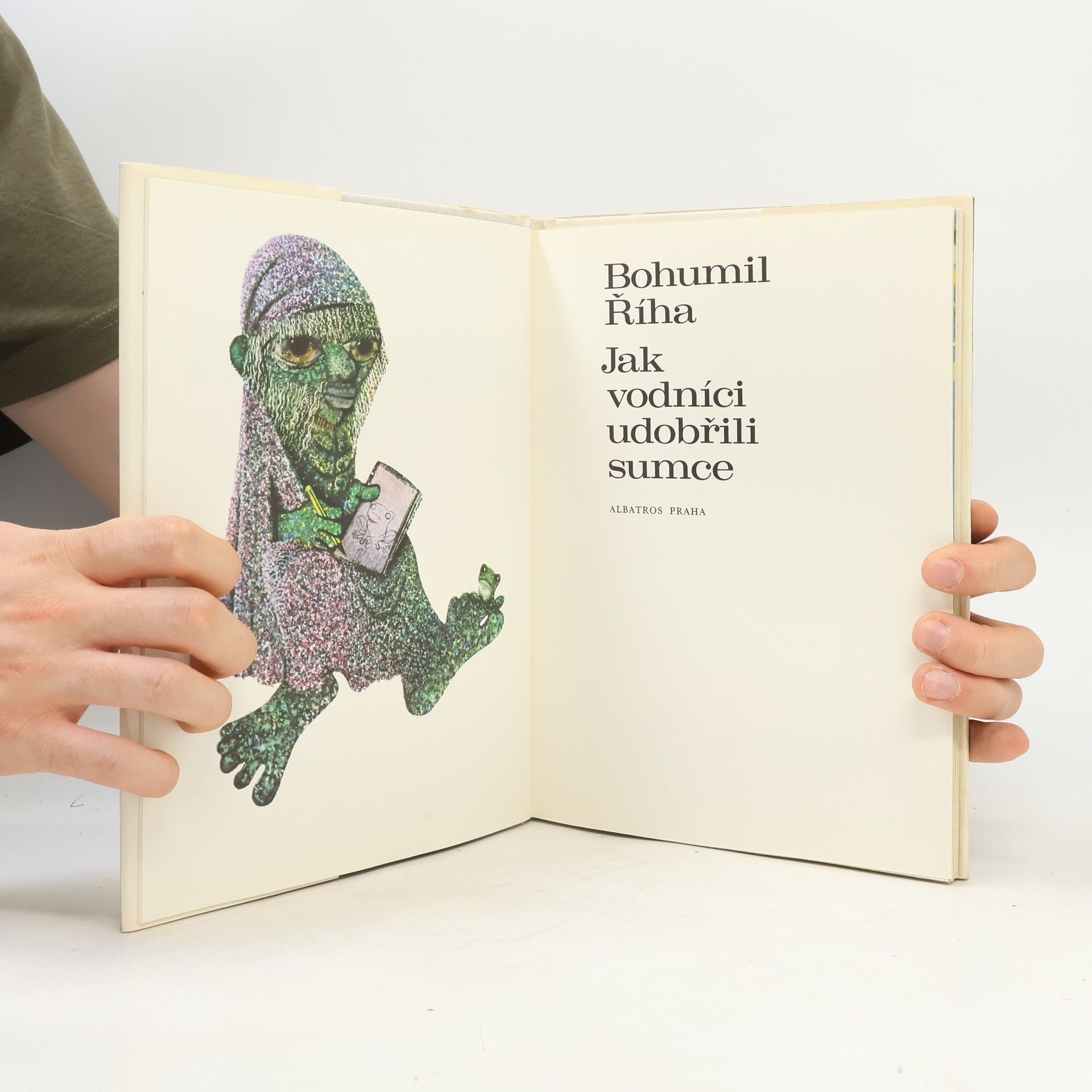 Bohumil Říha Jak vodníci udobřili sumce