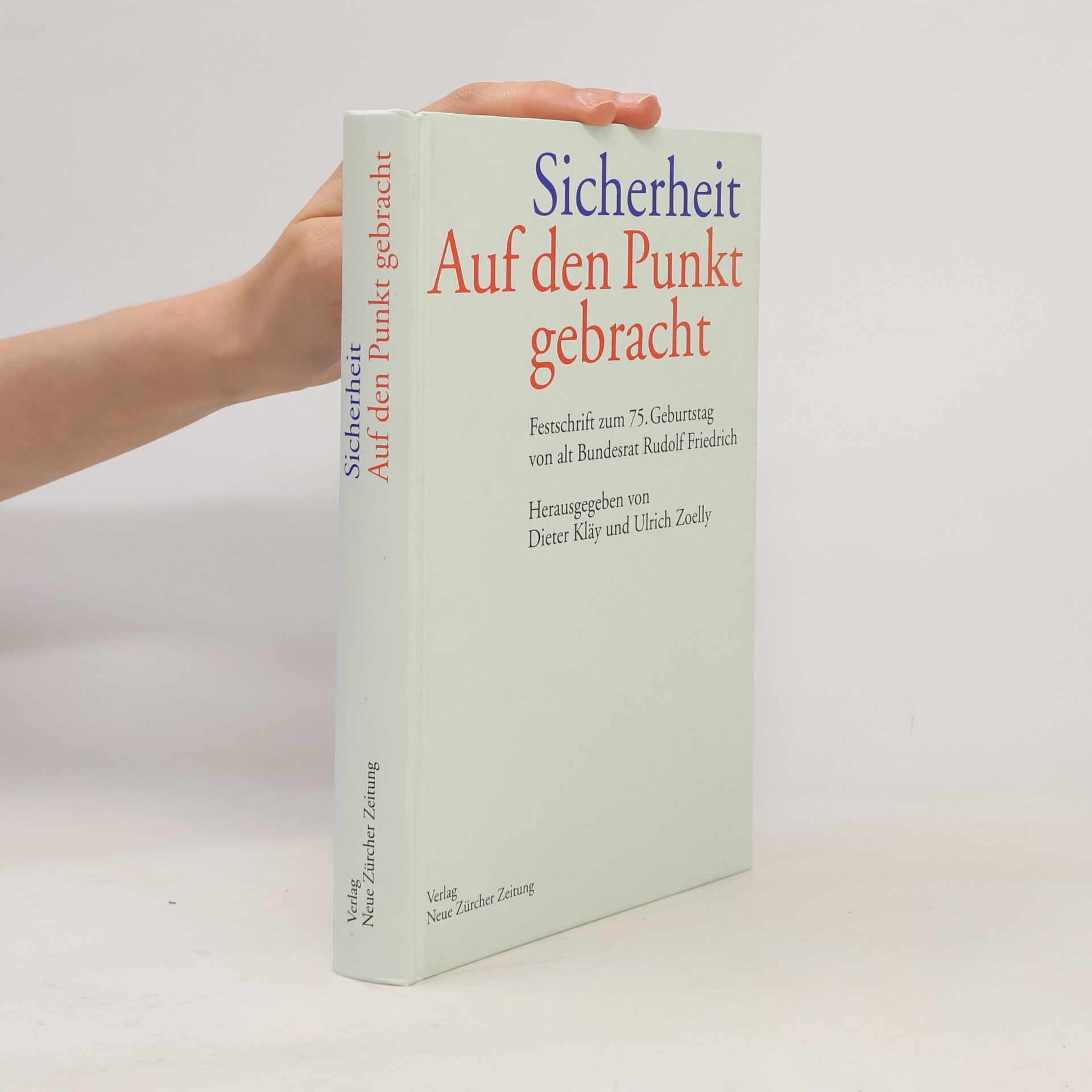 Ulrich Zoelly Sicherheit - auf den Punkt gebracht