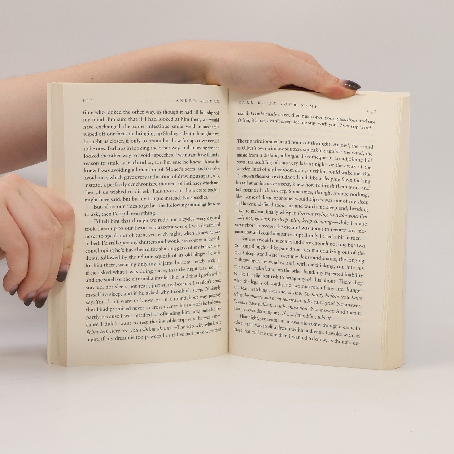 André Aciman Call Me By Your Name