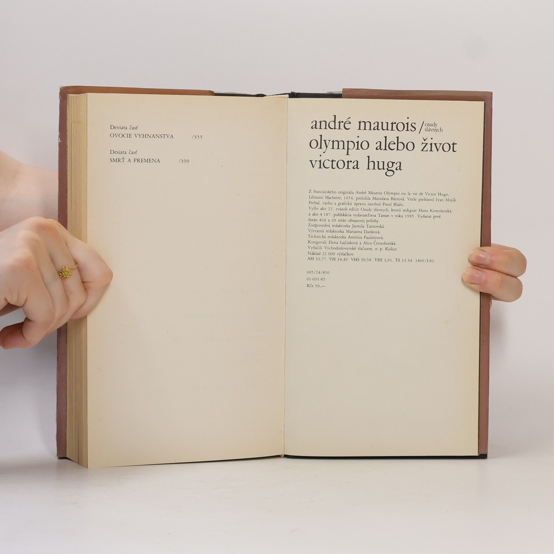 André Maurois Olympio alebo život Victora Huga