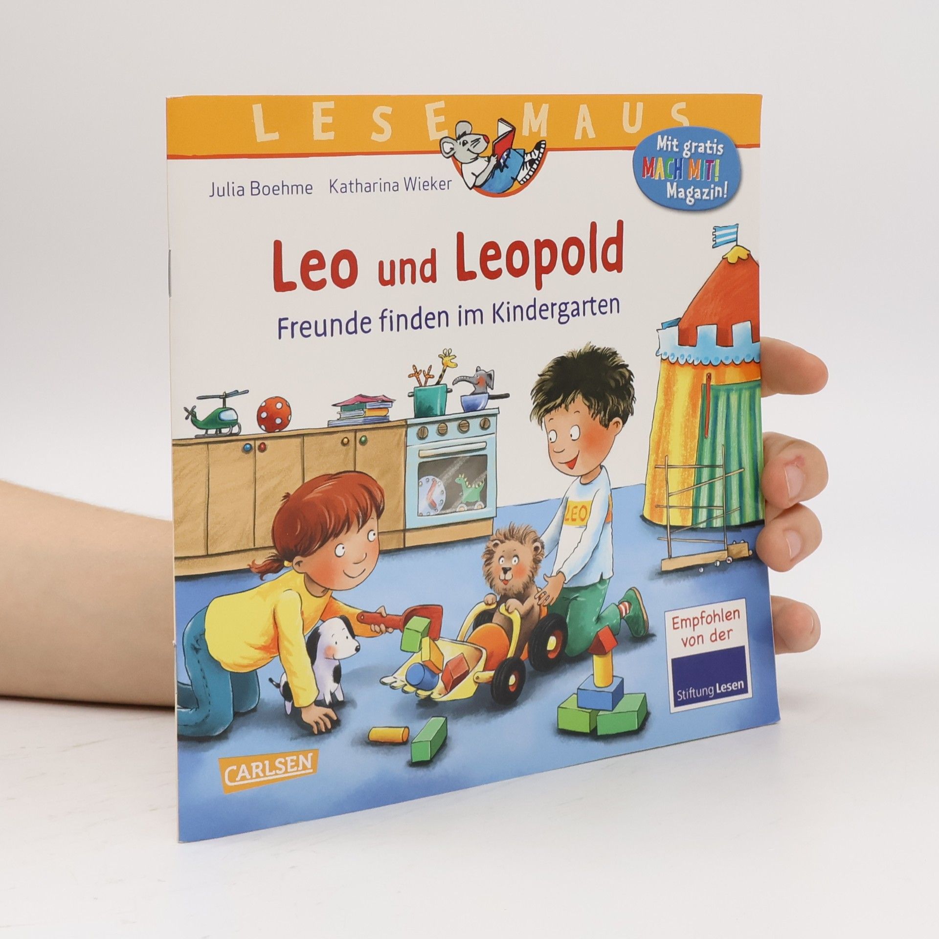 Julia Boehme LESEMAUS 194: Leo und Leopold - Freunde finden im Kindergarten