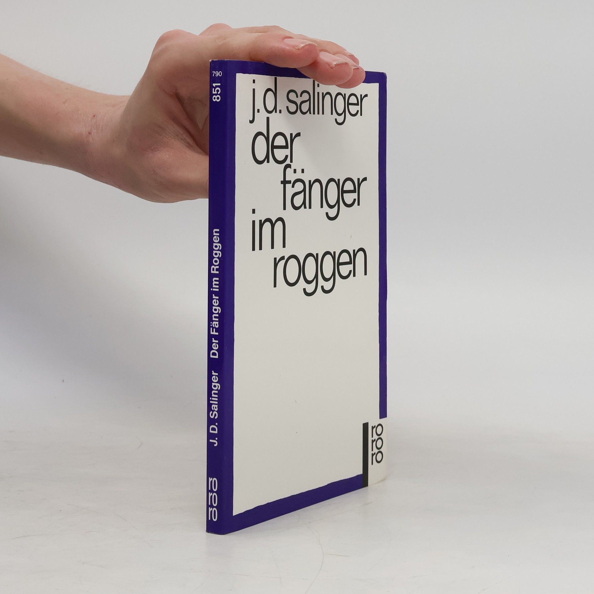 J. D. Salinger Der Fänger im Roggen