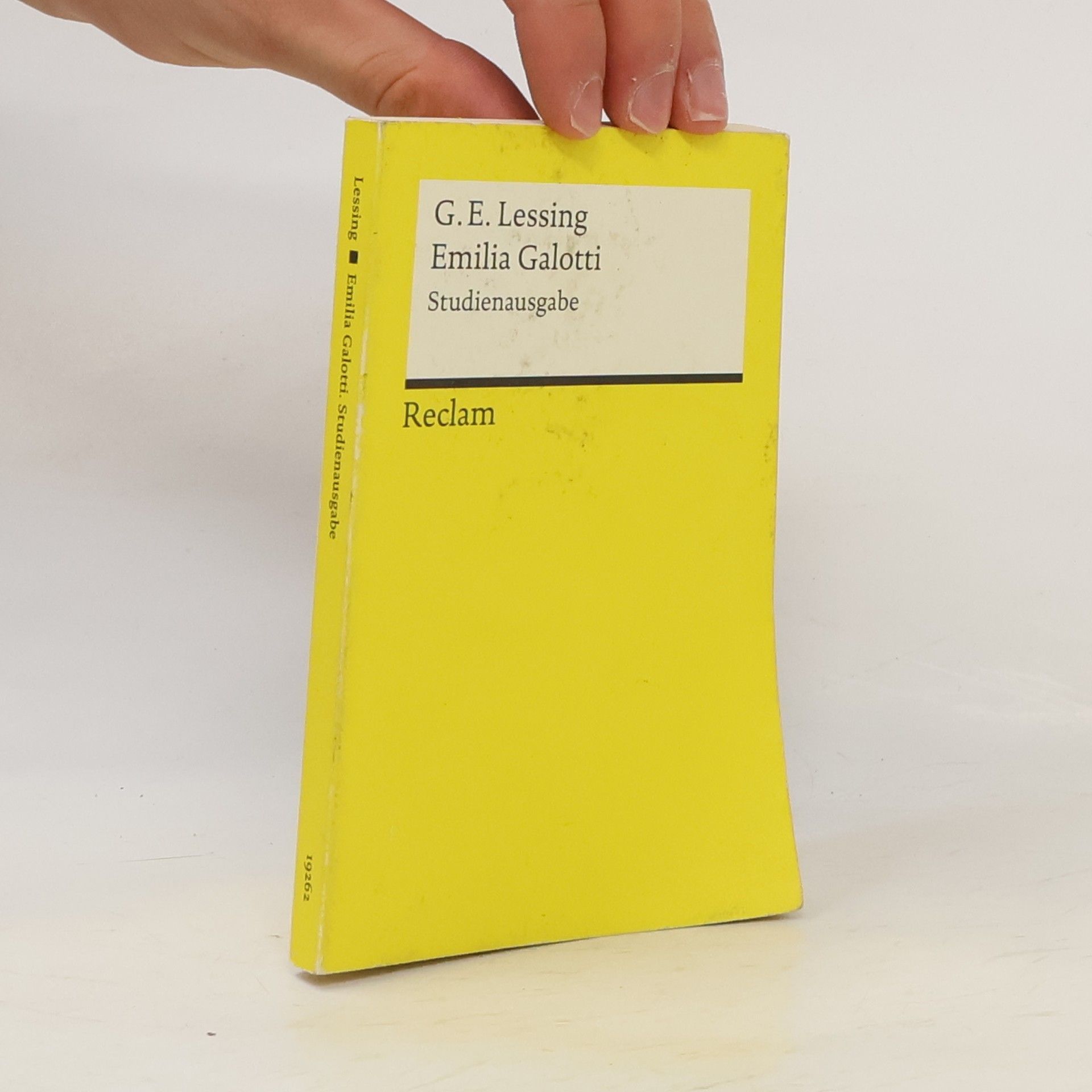 Gotthold Ephraim Lessing Emilia Galotti