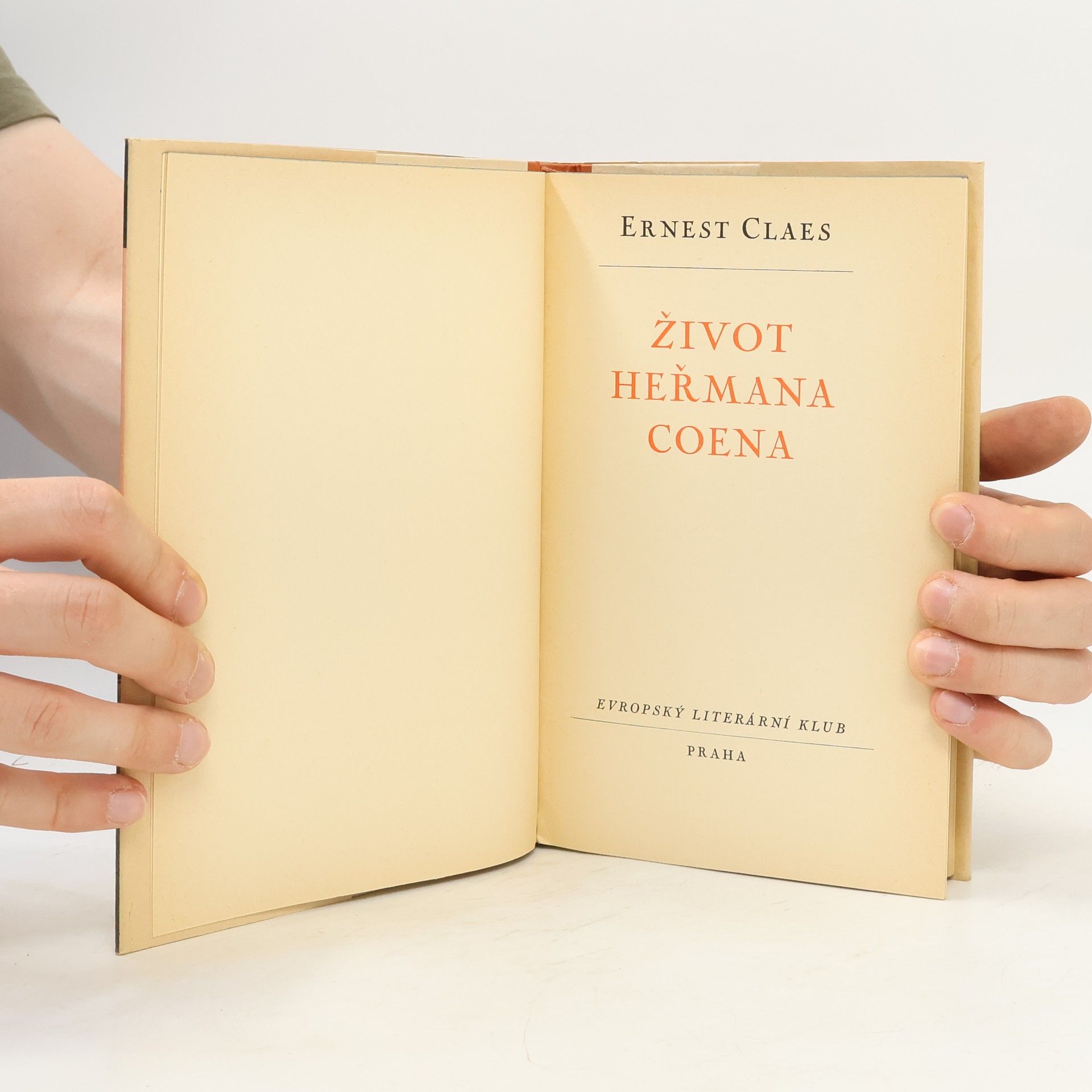 Ernest Claes Život Heřmana Coena