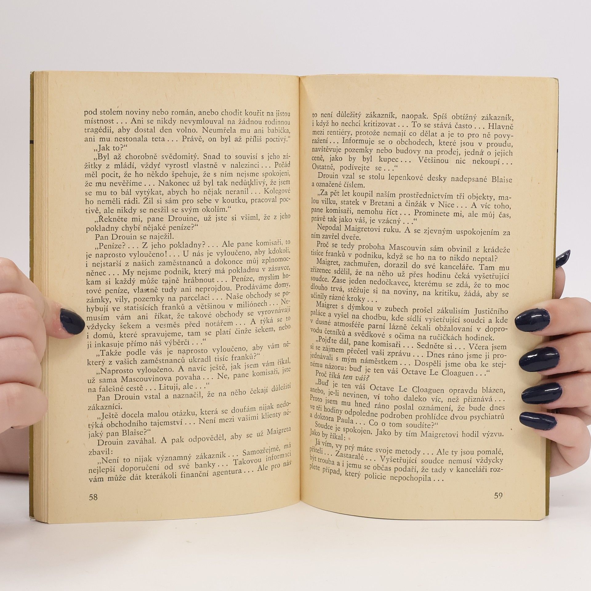 Georges Simenon S úctou Picpus