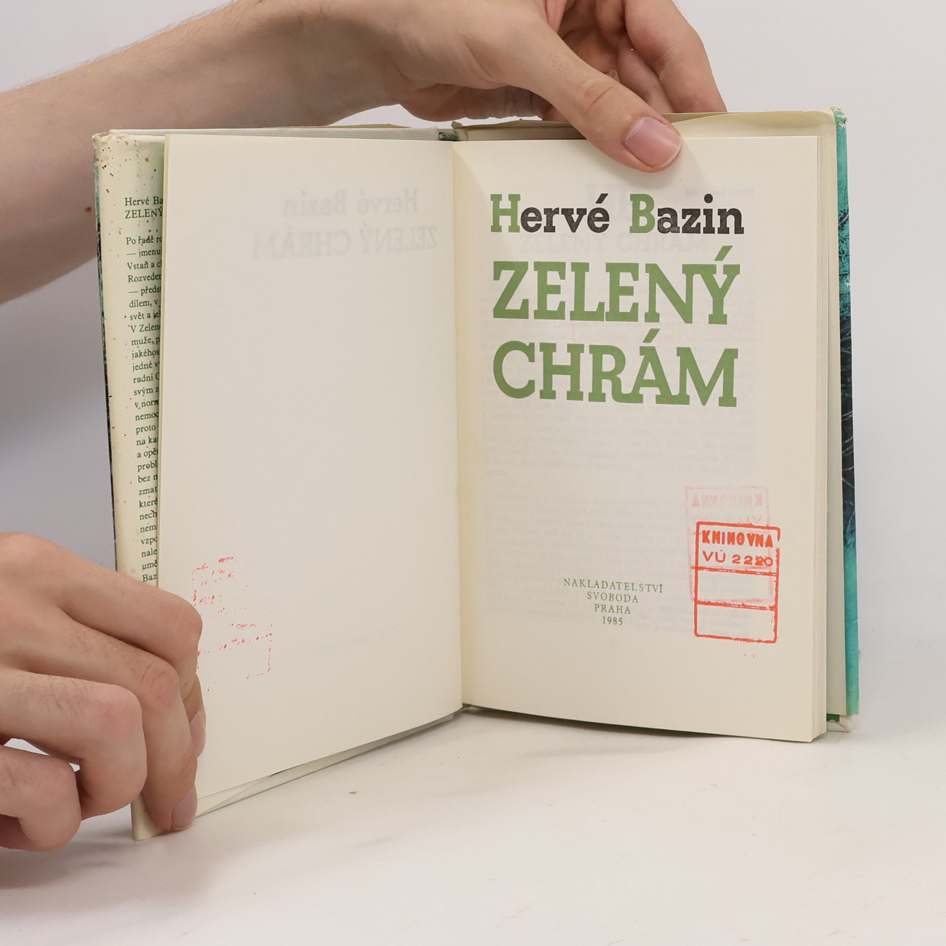 Hervé Bazin Zelený chrám