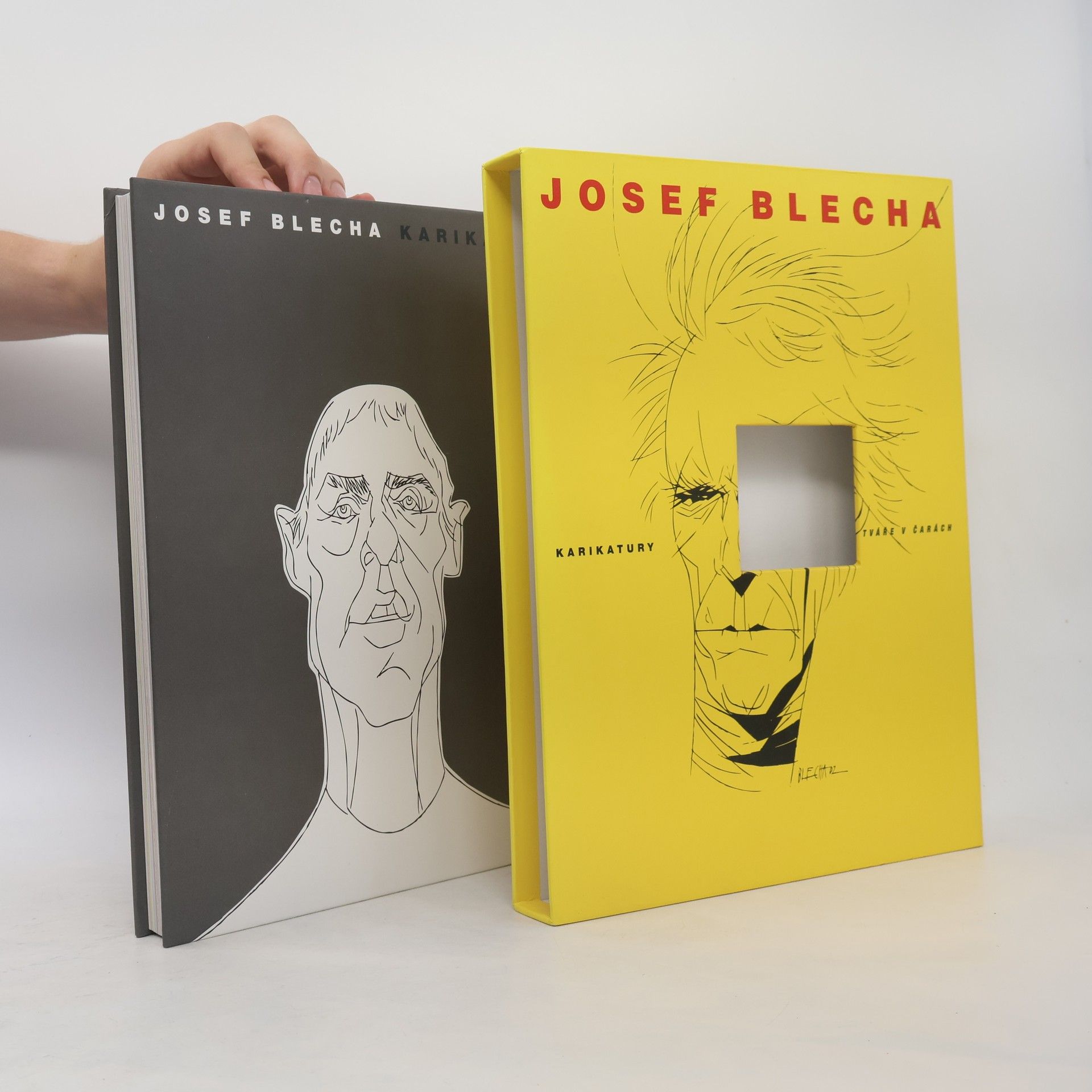 Josef Blecha Karikatury, slavné tváře v čarách
