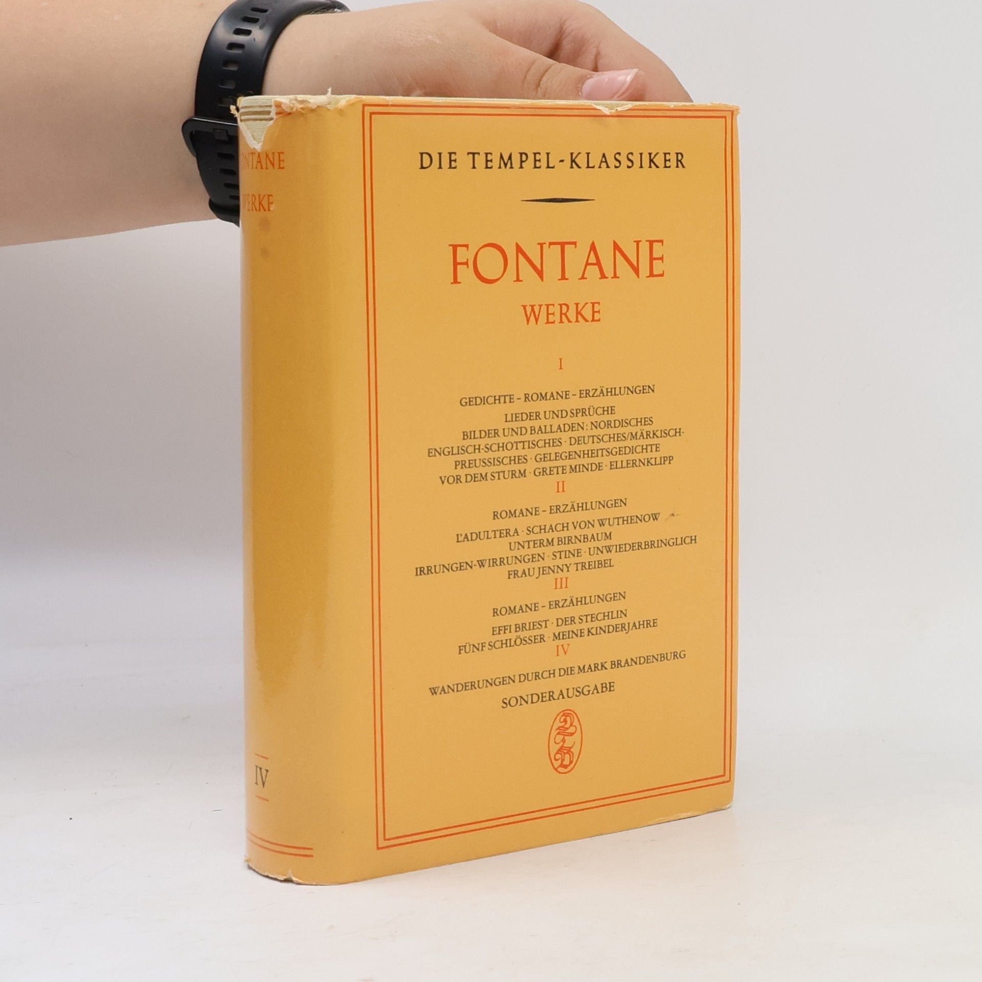 Theodor Fontane Fontane Werke IV.