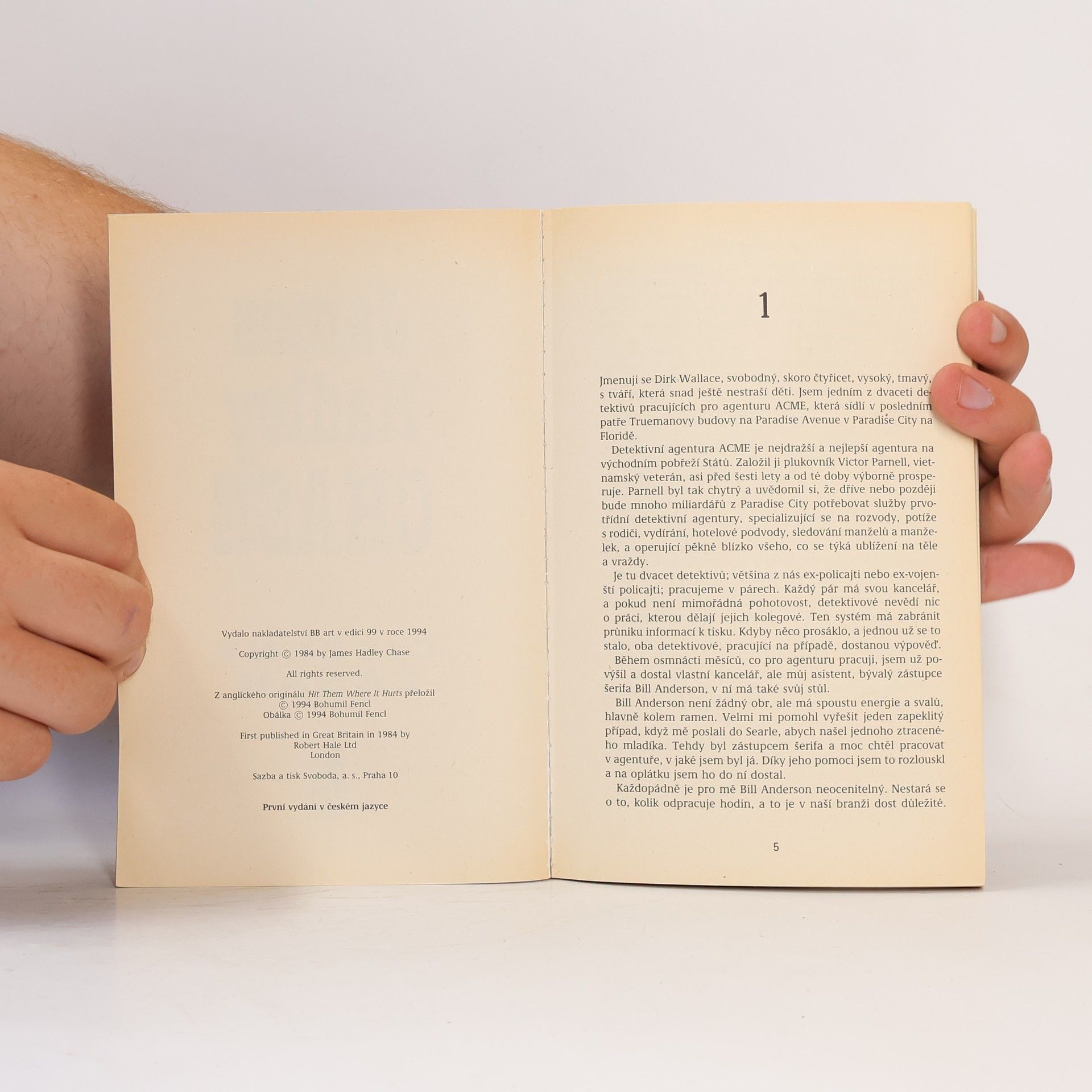 James Hadley Chase Citelný zásah