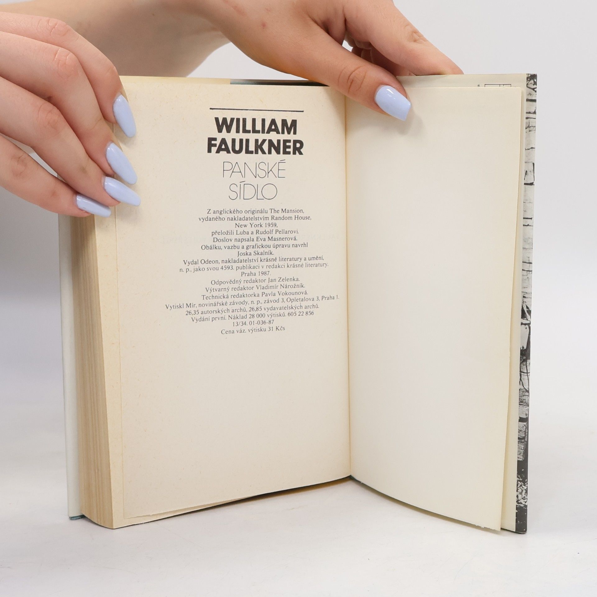 William Faulkner Panské sídlo