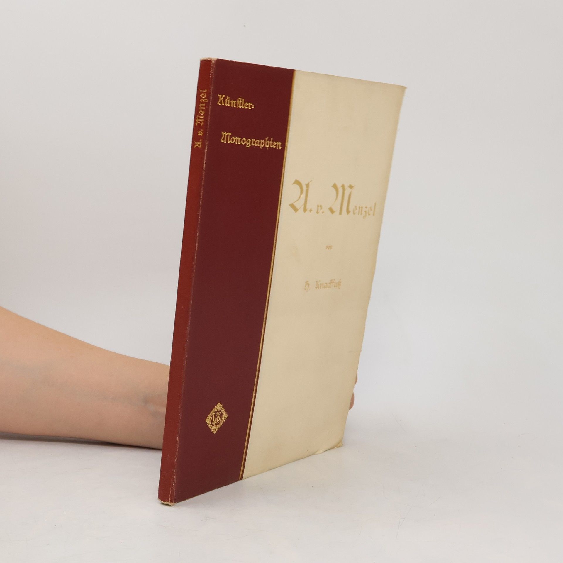 Autores varios  Künstler-Monographien. Adolf von Menzel