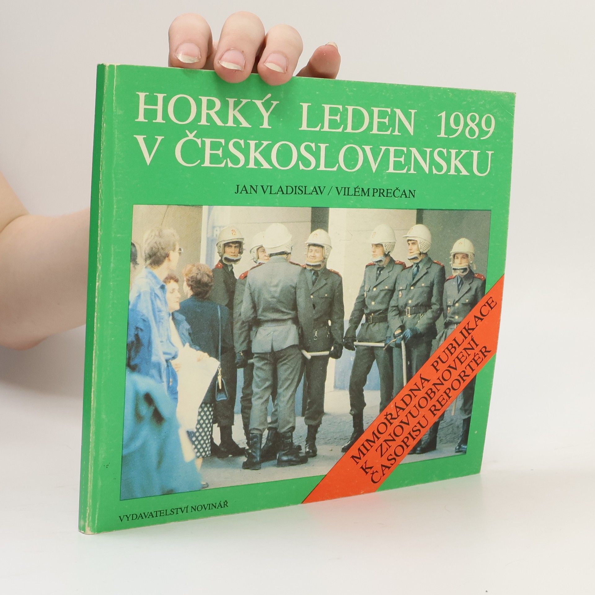 Vilém Prečan Horký leden 1989 v Československu